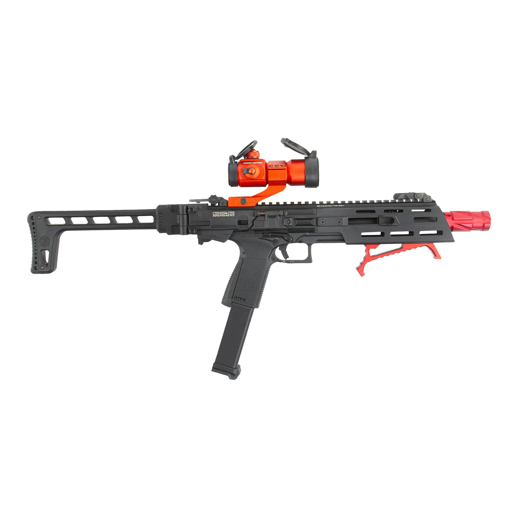 Prep my Airsoft - G&G SMC 9 Full Metal GBB Softair Pistole