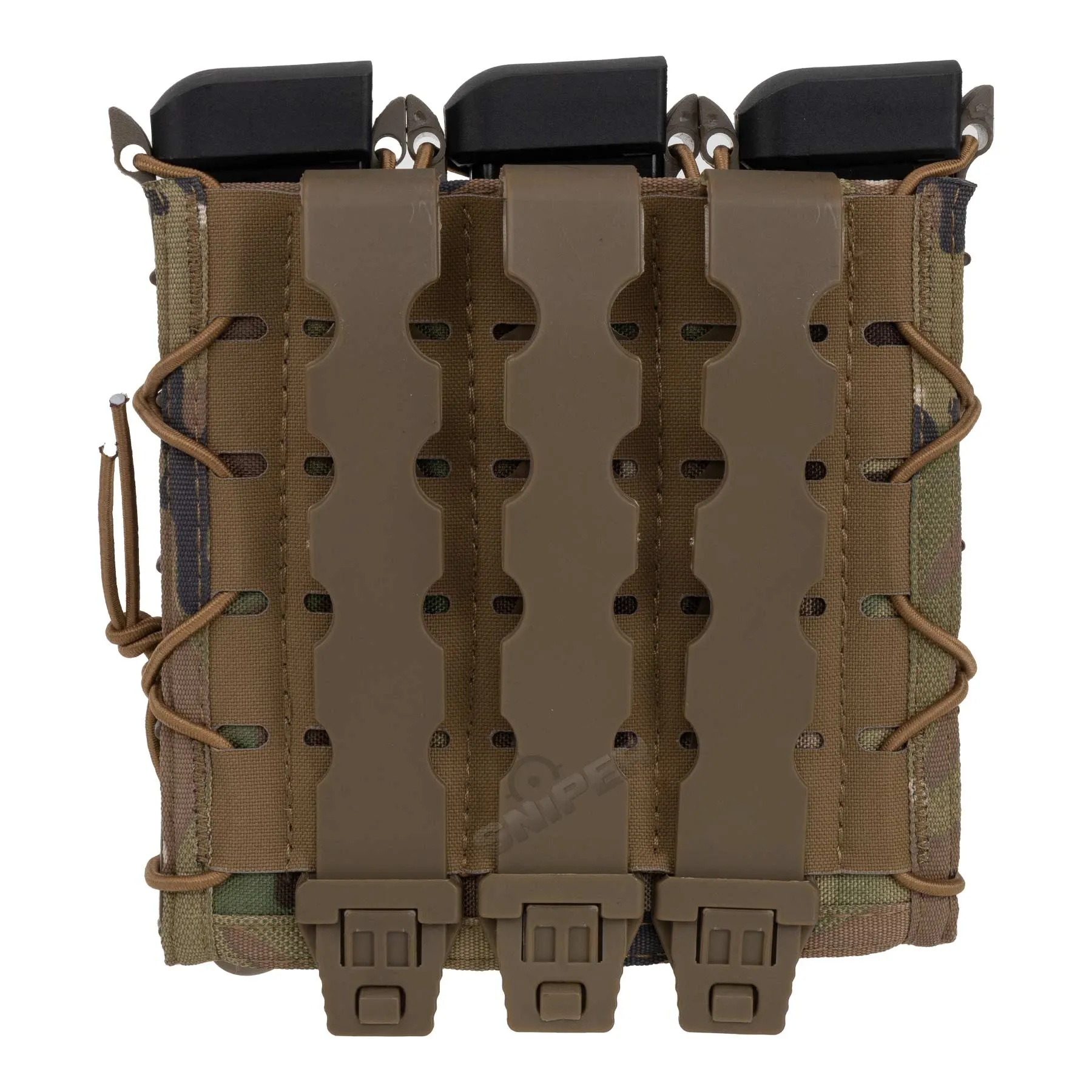 Reapo Triple Quick Pull Long Mag Pouch, Multicam