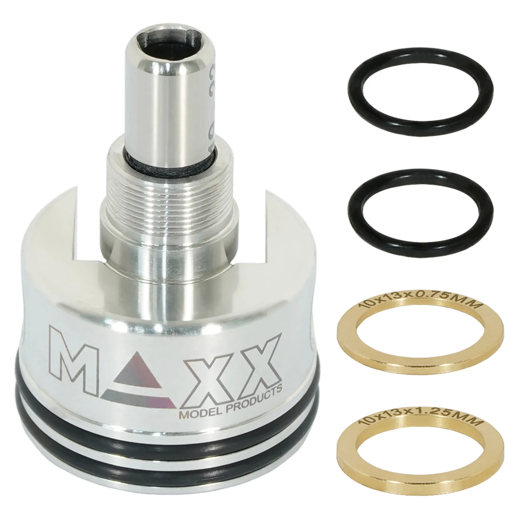 Maxx CNC Stainless Steel Double Air Seal Threaded Cylinder Head V2 AEG 2026