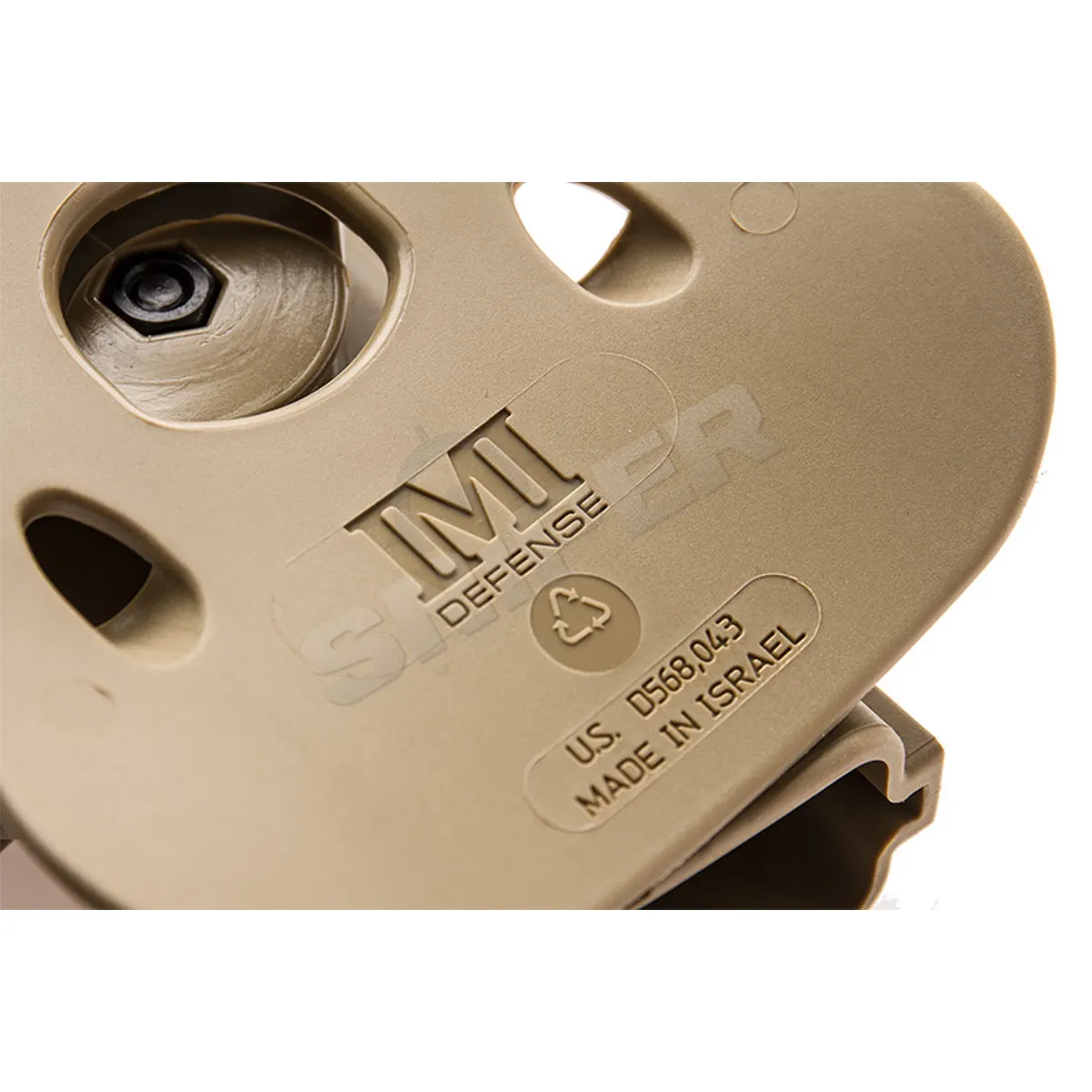 Linkshänder Holster für Glock 19/23/25/32, Tan