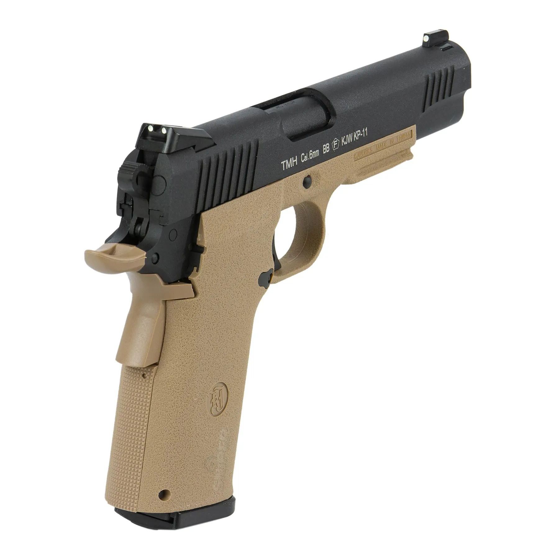 KJ Works KP 11 Full Metal Tan GBB Softair