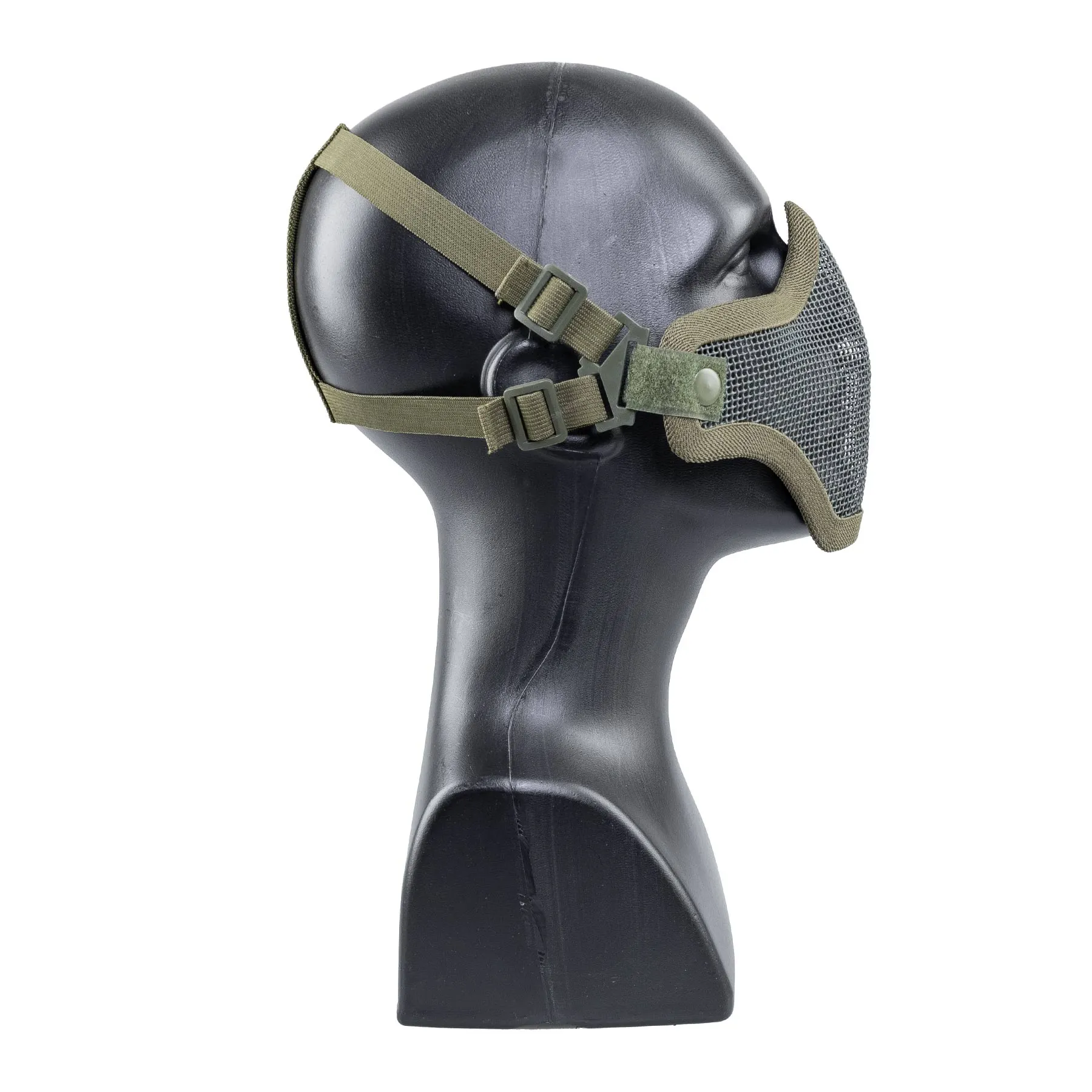 Mesh Mask Stalker Style, Olive Mesh Mask Stalker Style, Olive