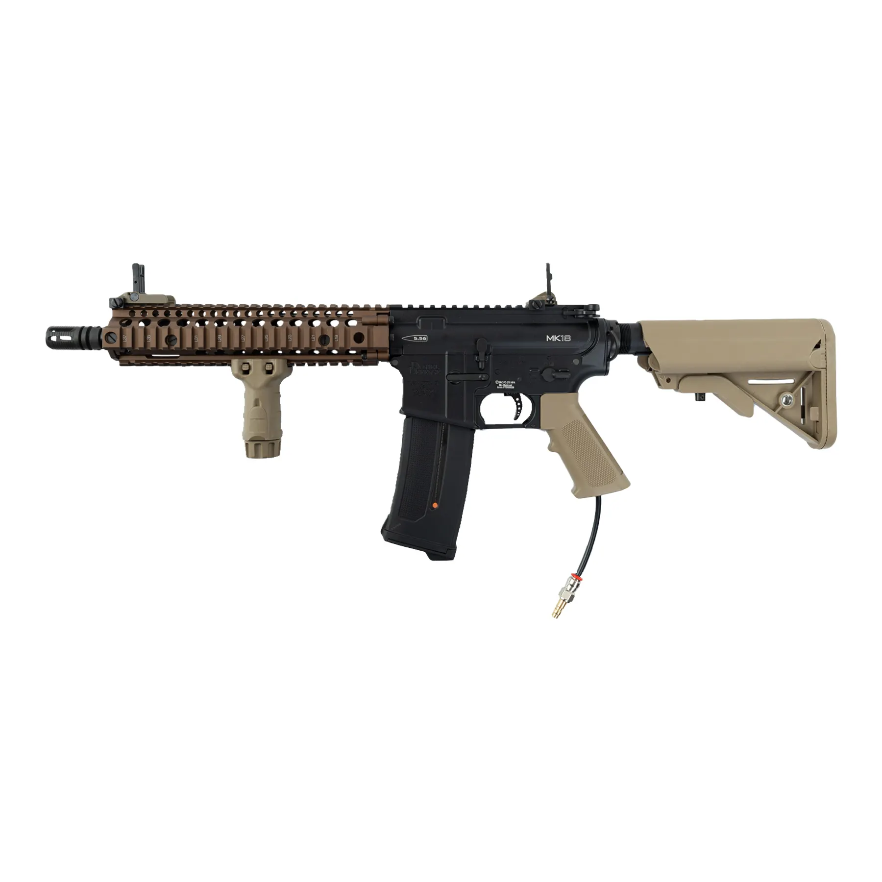 SAC x Polarstar Daniel Defense MK18, HPA, Dualtone SAC x Polarstar Daniel Defense MK18, HPA, Dualtone
