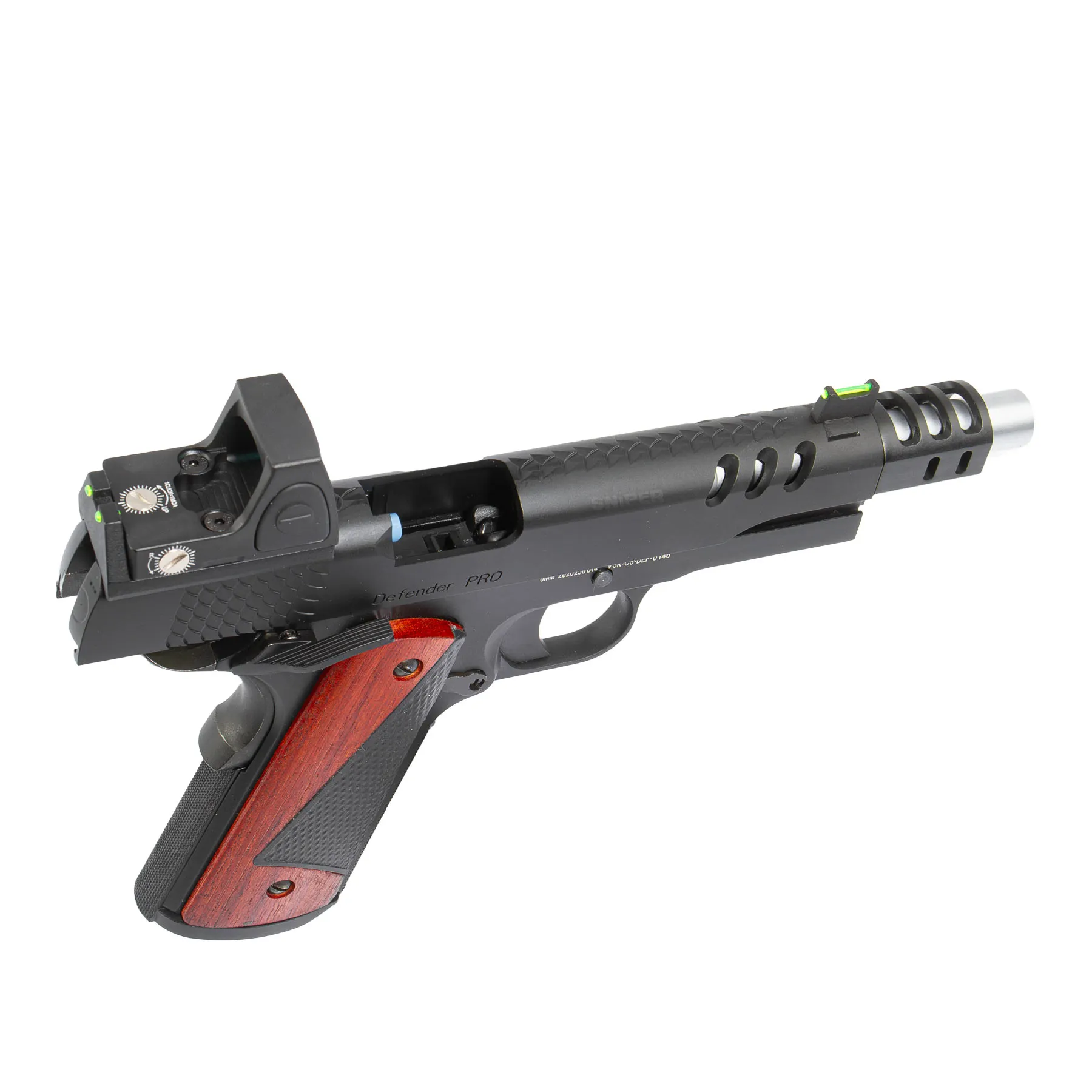 Vorsk CS Defender Pro MEU GBB BDS, Bright Wood, Black