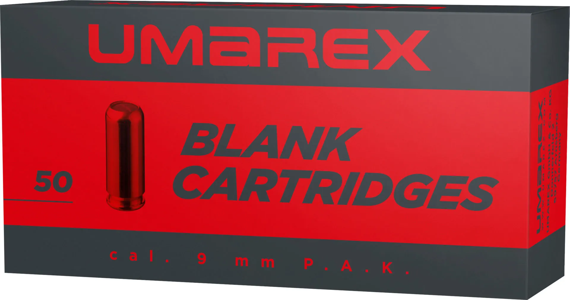 Umarex 9mm P.A.K. Platzpatronen, 50 Stück