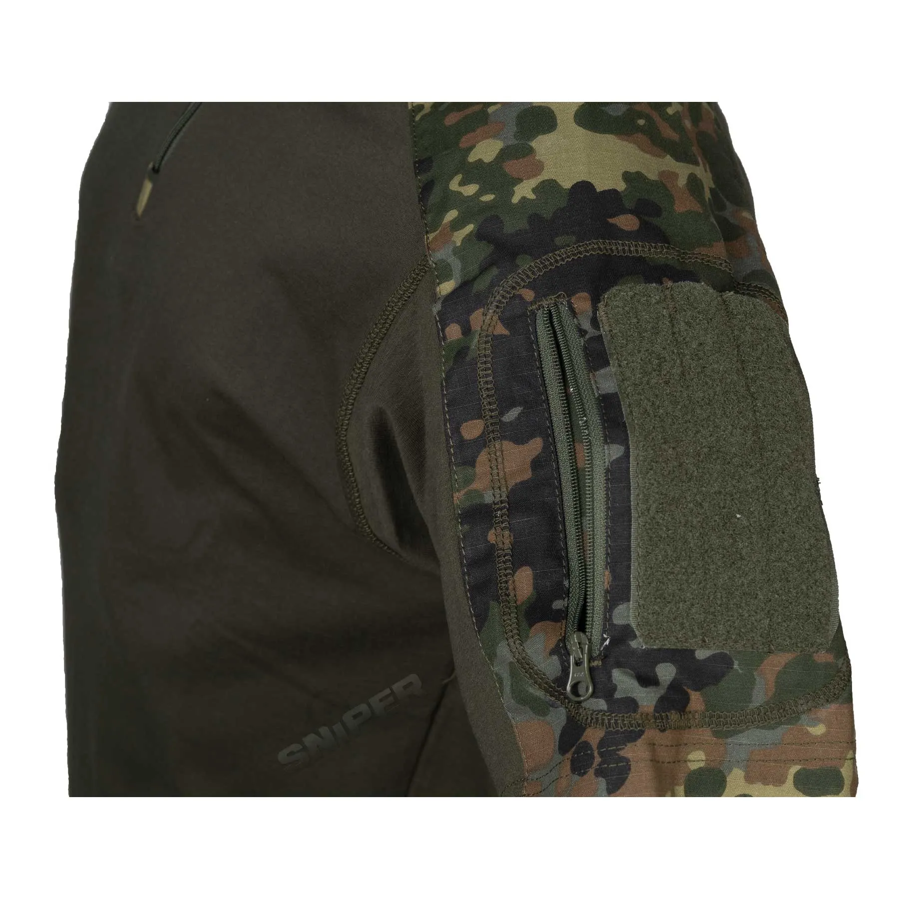 Combat Shirt Short Sleeve, Flecktarn Combat Shirt Short Sleeve, Flecktarn
