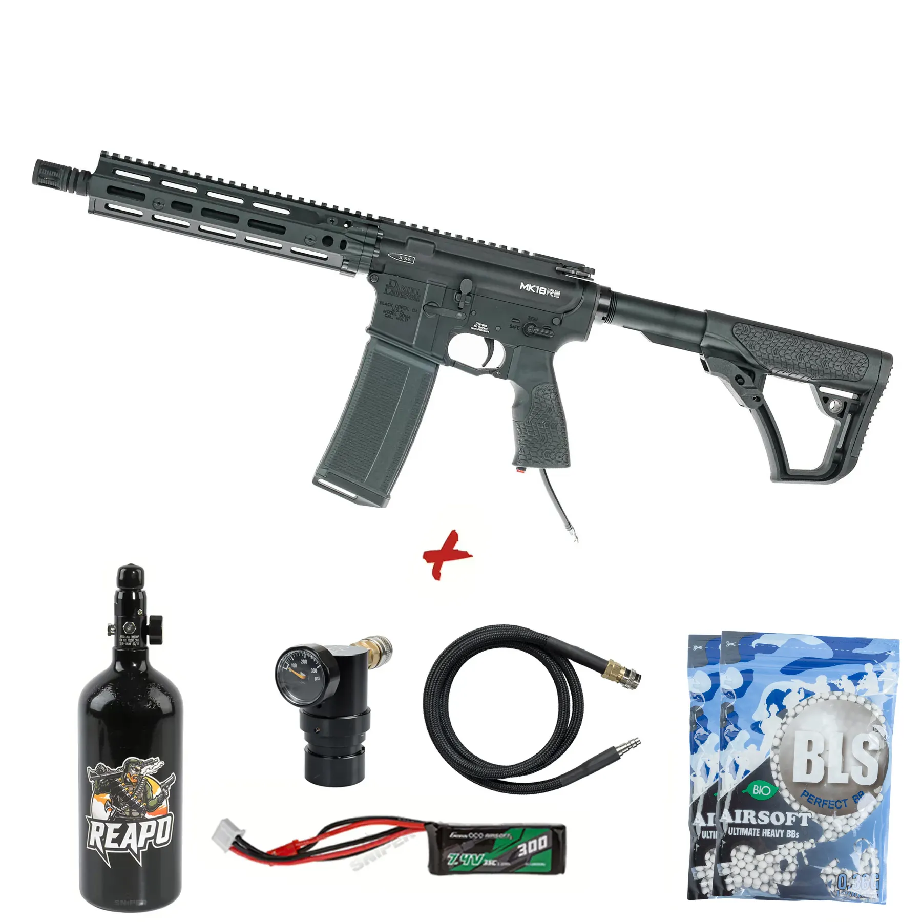 HPA Deal #1 - Wolverine MTW Daniel Defense RIS III Milspec HPA, Black