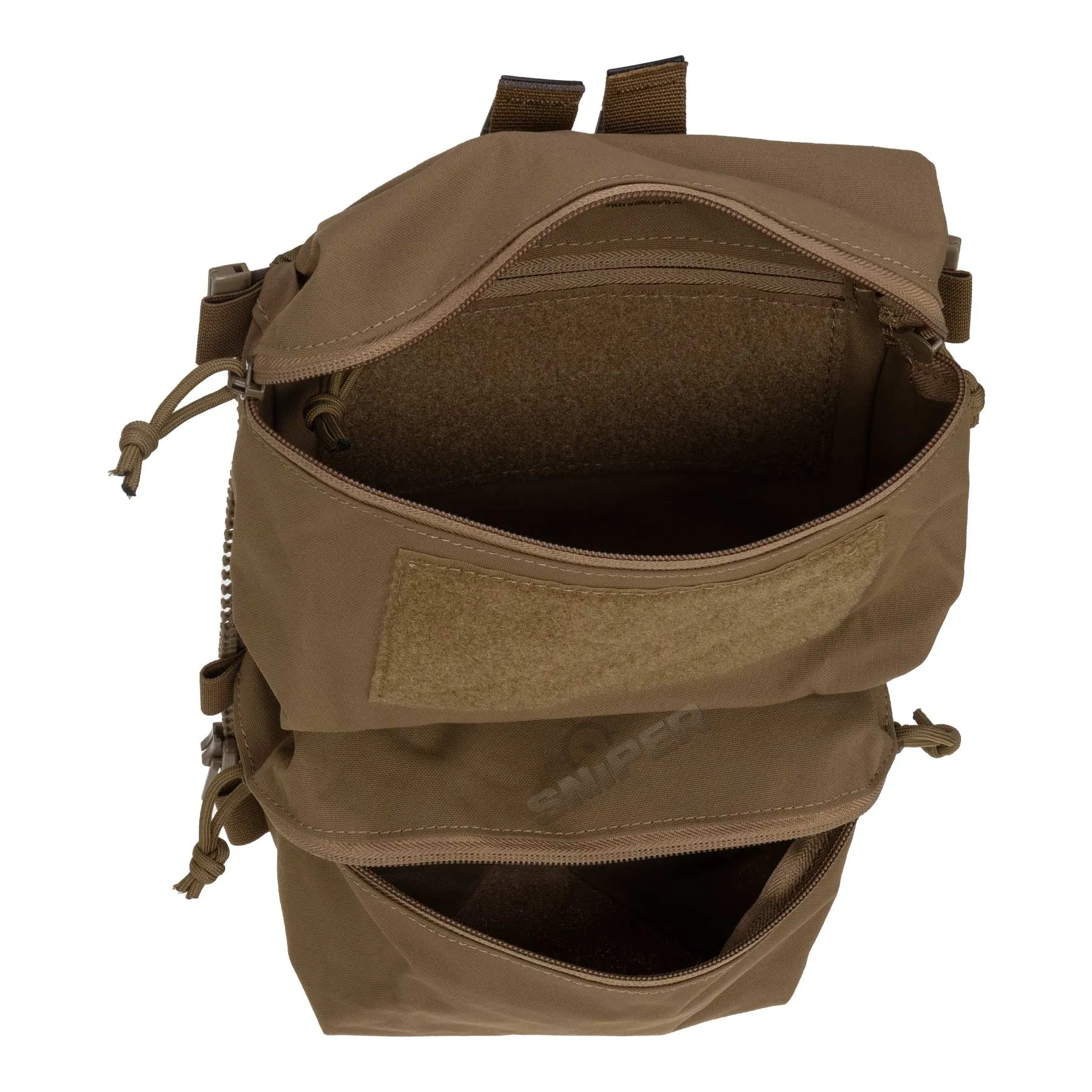 Reapo Back Panel Double Bag für Plattenträger, Coyote