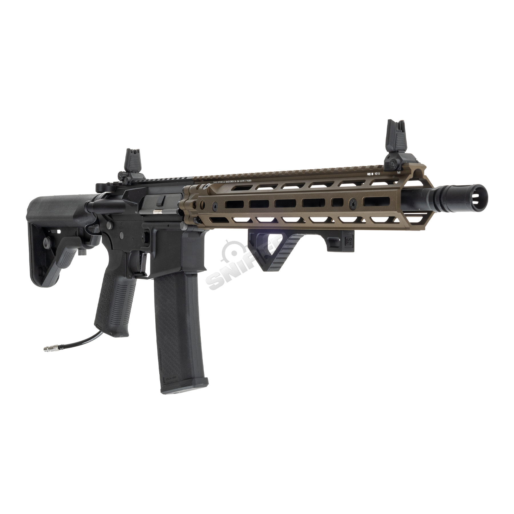 SAC x Wolverine SA-E28 14,5" RIS III HPA, Chaos Bronze