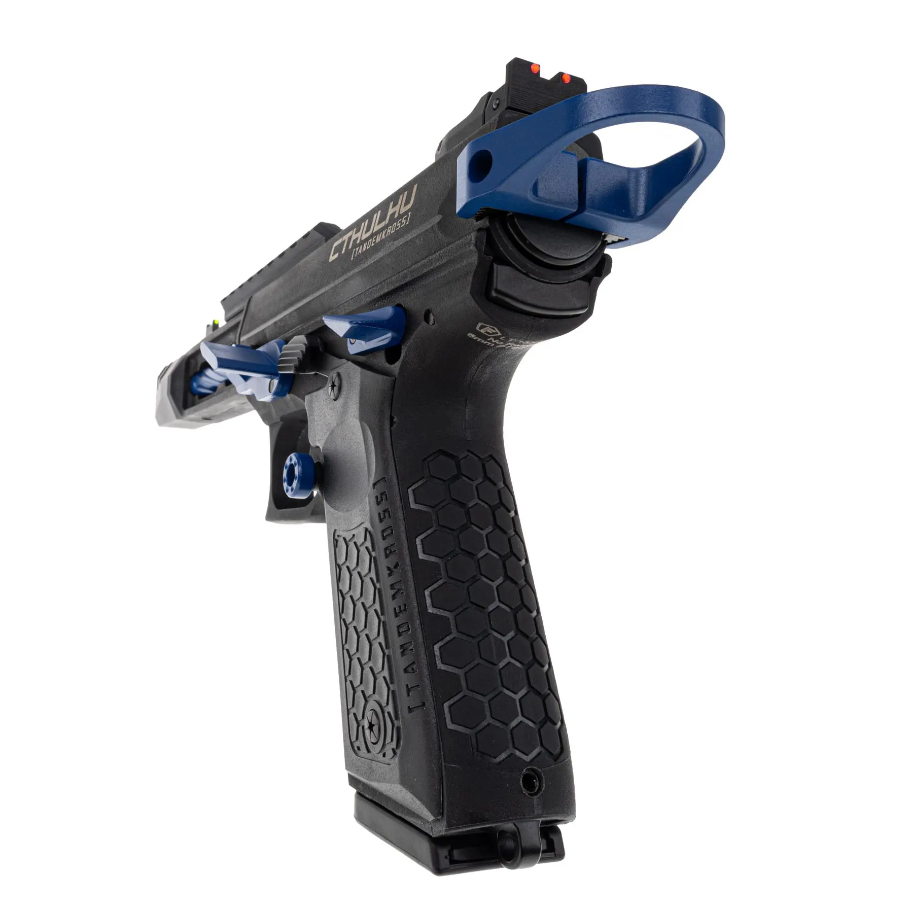 Lancer Tandemkross Cthulhu GBB Softair Pistole, Black/Blue