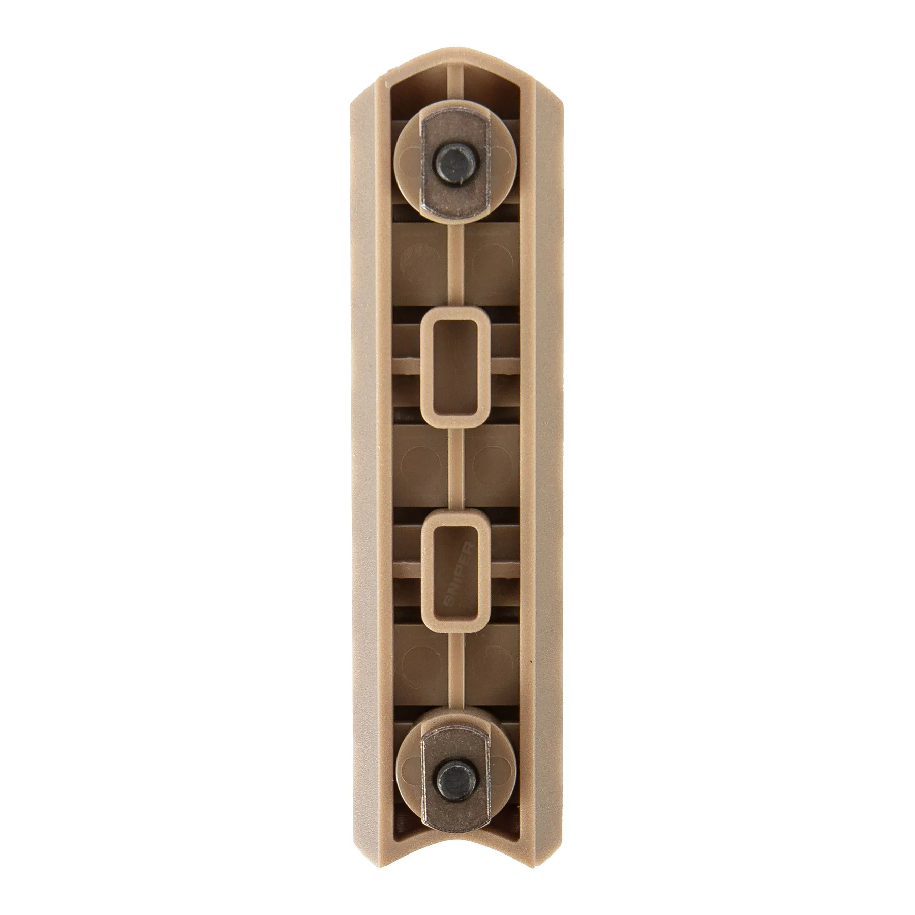 Rail Base Short für M-Lok, Tan Rail Base Short für M-Lok, Tan