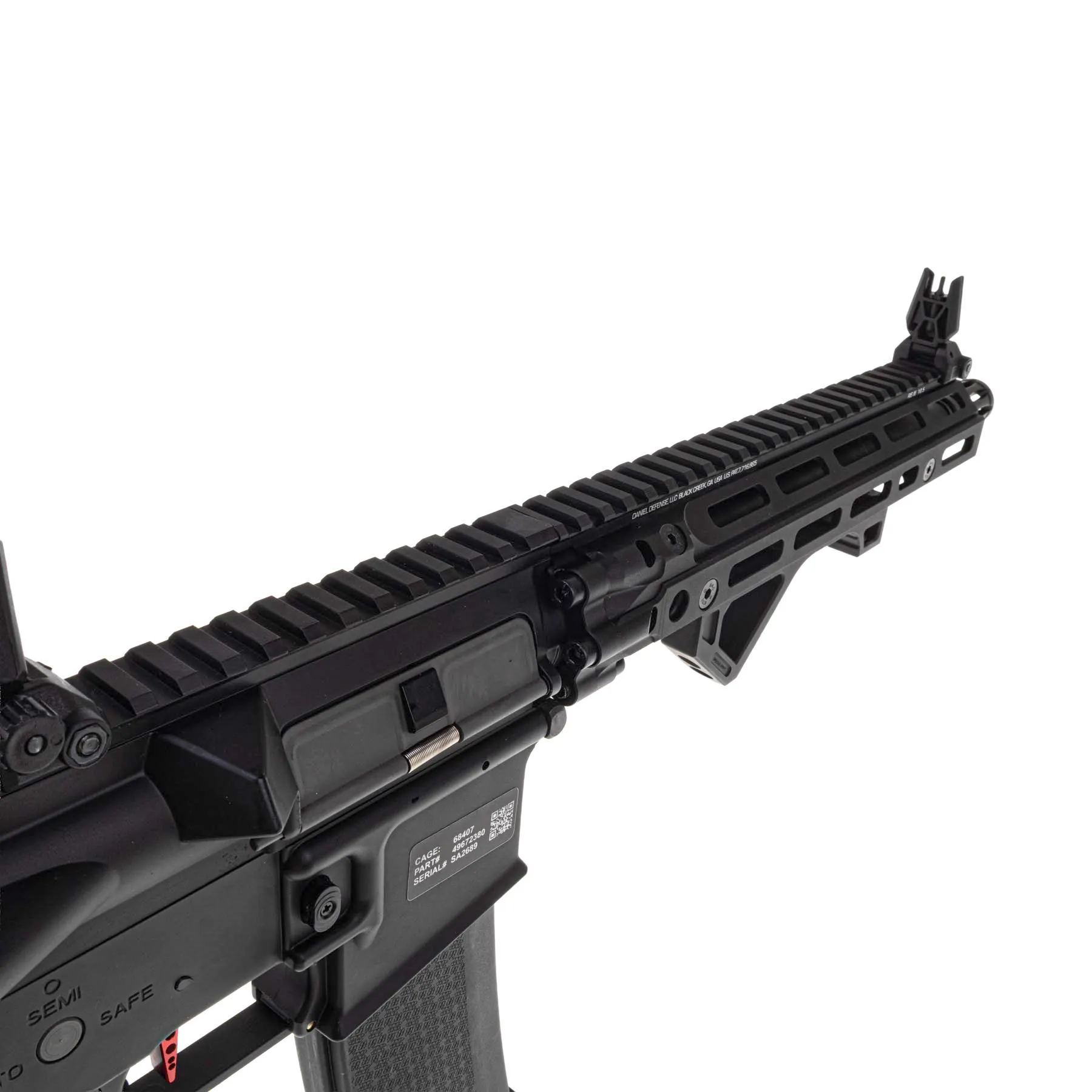 SAC x SA-E27 10,5" RIS III Edge (S)AEG, Black