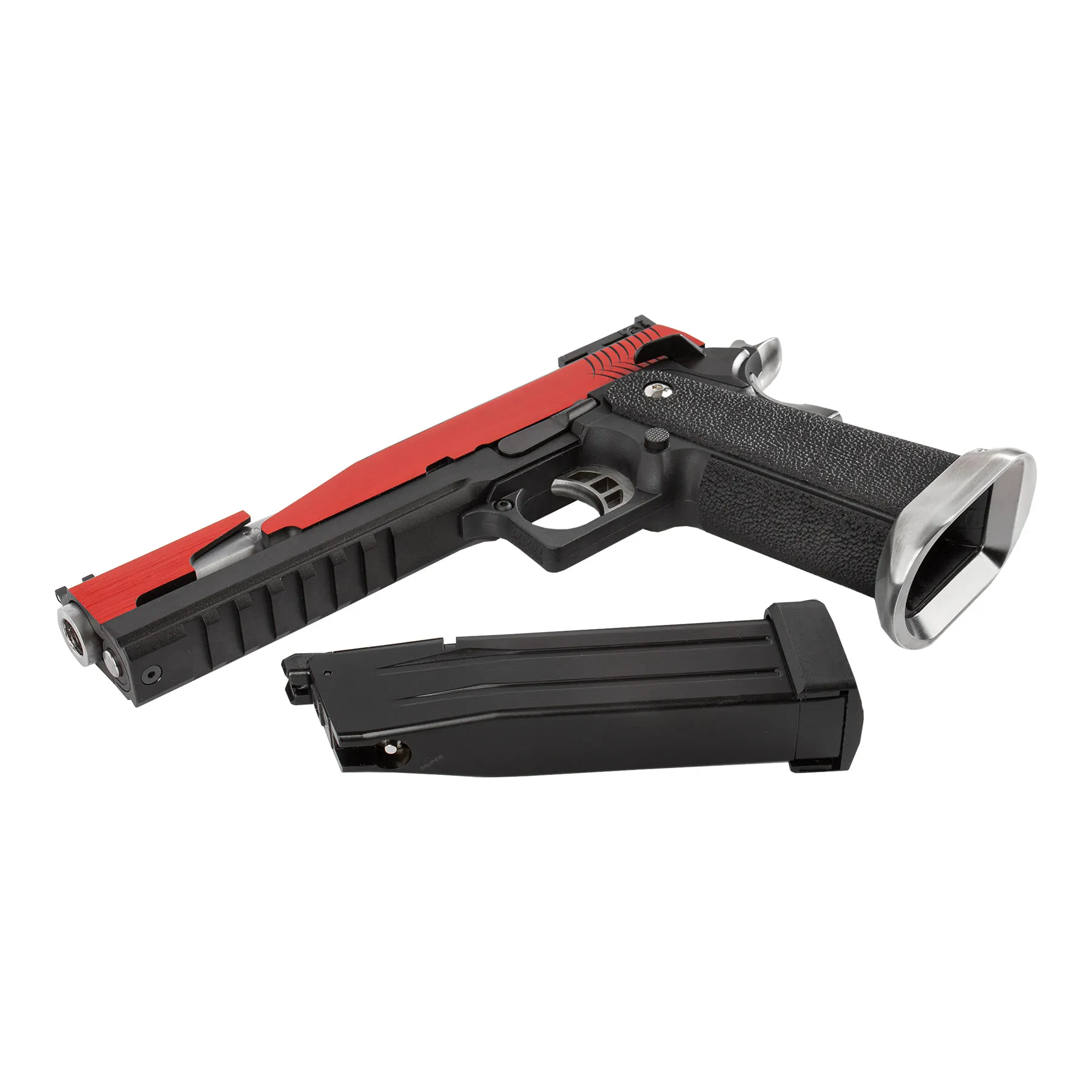 WE Hi-Capa 6 T-Rex Customs Red GBB Softair Pistole