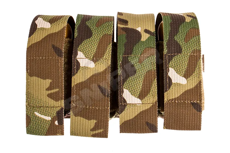 Quad 40mm Shell Velcro Pouch, Multicam