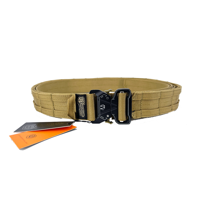 Conquer Double Battle Belt, Tan