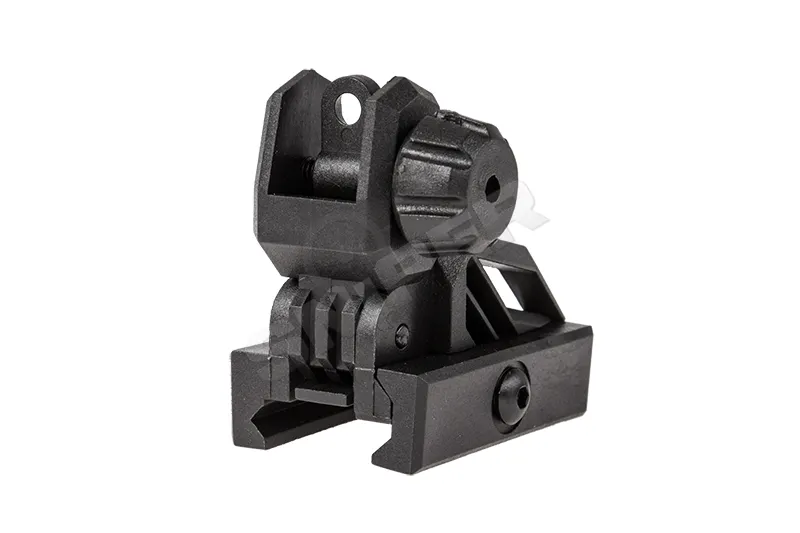 V-Tactical Folding Rear Sight, Black V-Tactical Folding Rear Sight, Black