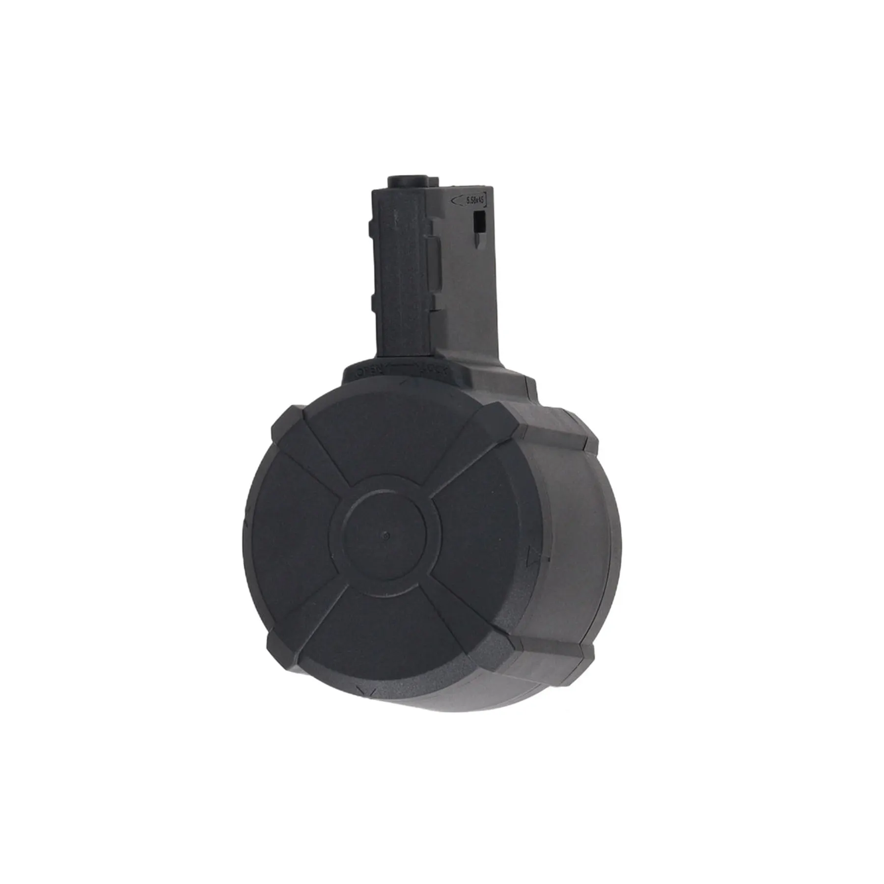 Specna Arms 1500rds M4 Electric Drum Magazine, Black
