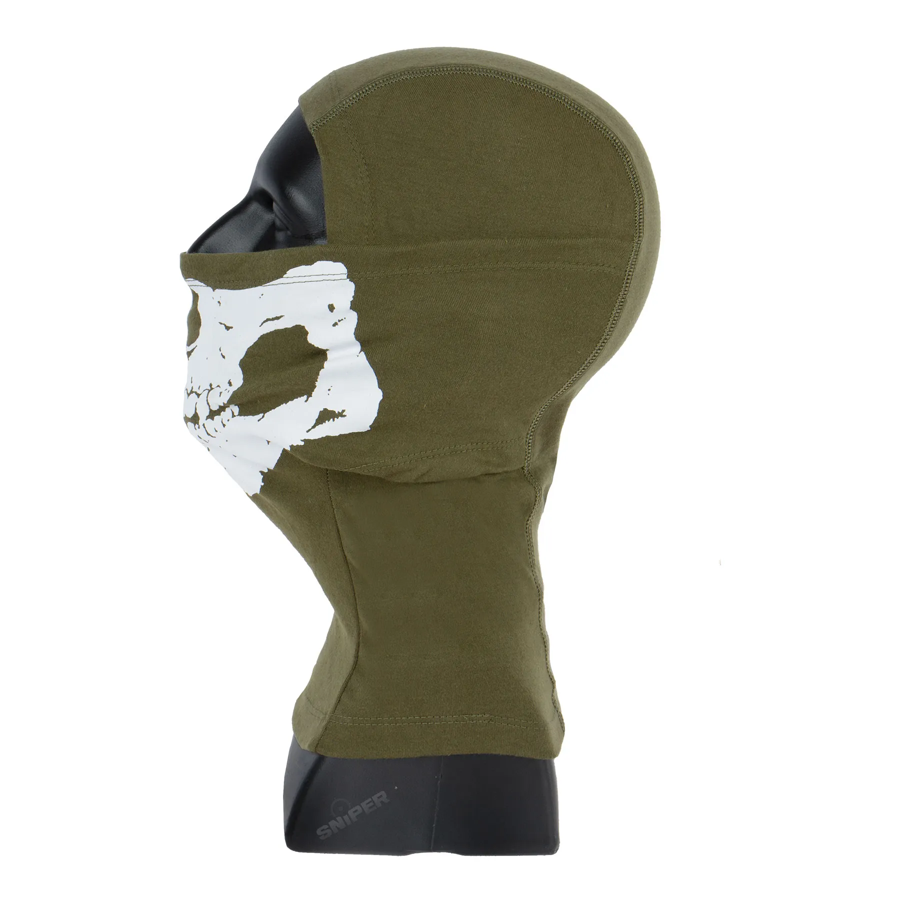 Skull Balaclava, OD Green
