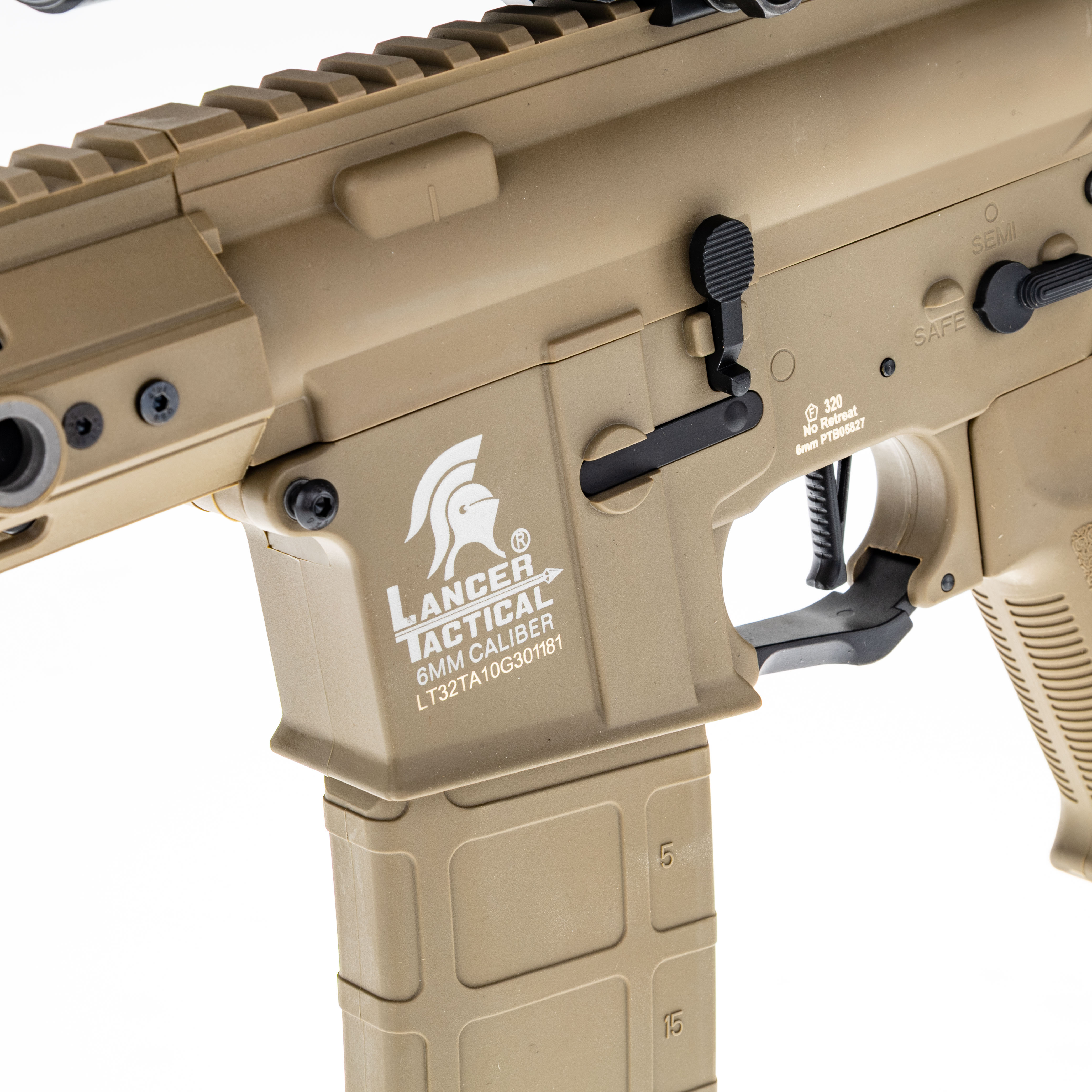 Prep My Airsoft - Lancer Hellion M-Lock 10" Gen 3 w/ Nebula ETU (S)AEG, Dark Earth