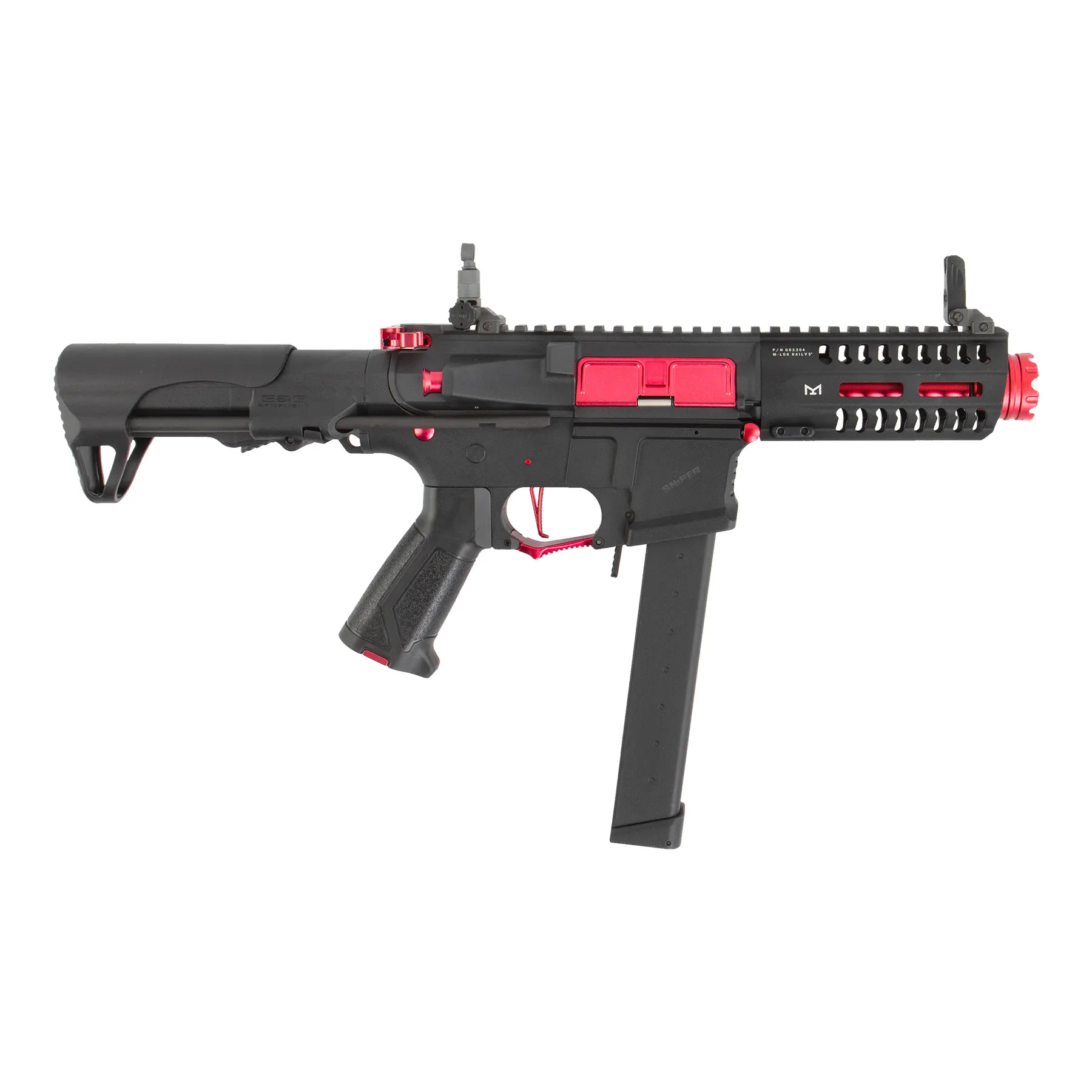 ARP 9 ETU < 0,5 Joule, AEG Softair Gewehr, Fire