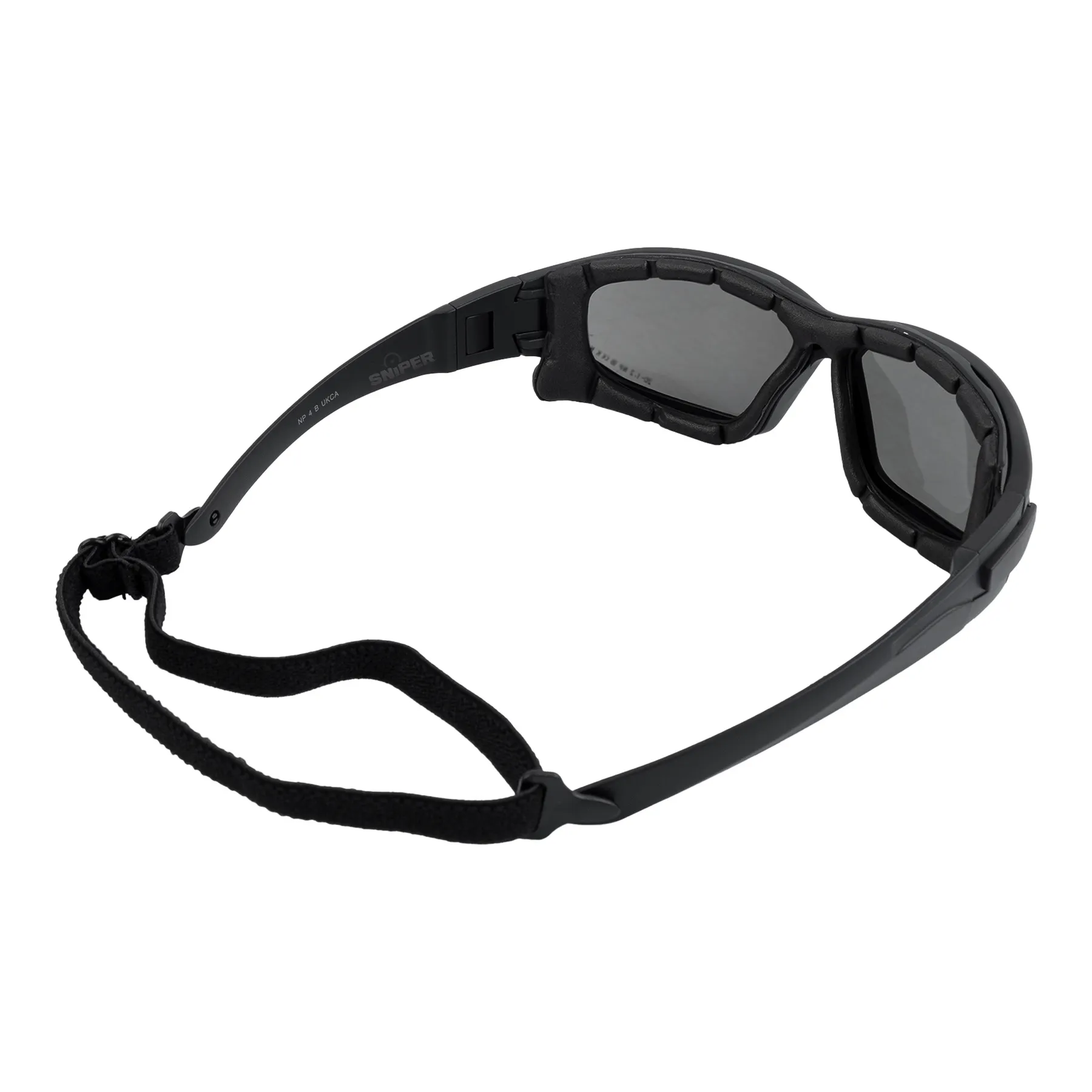 NP Defence Pro´s Schutzbrille Black, Smoke Lens