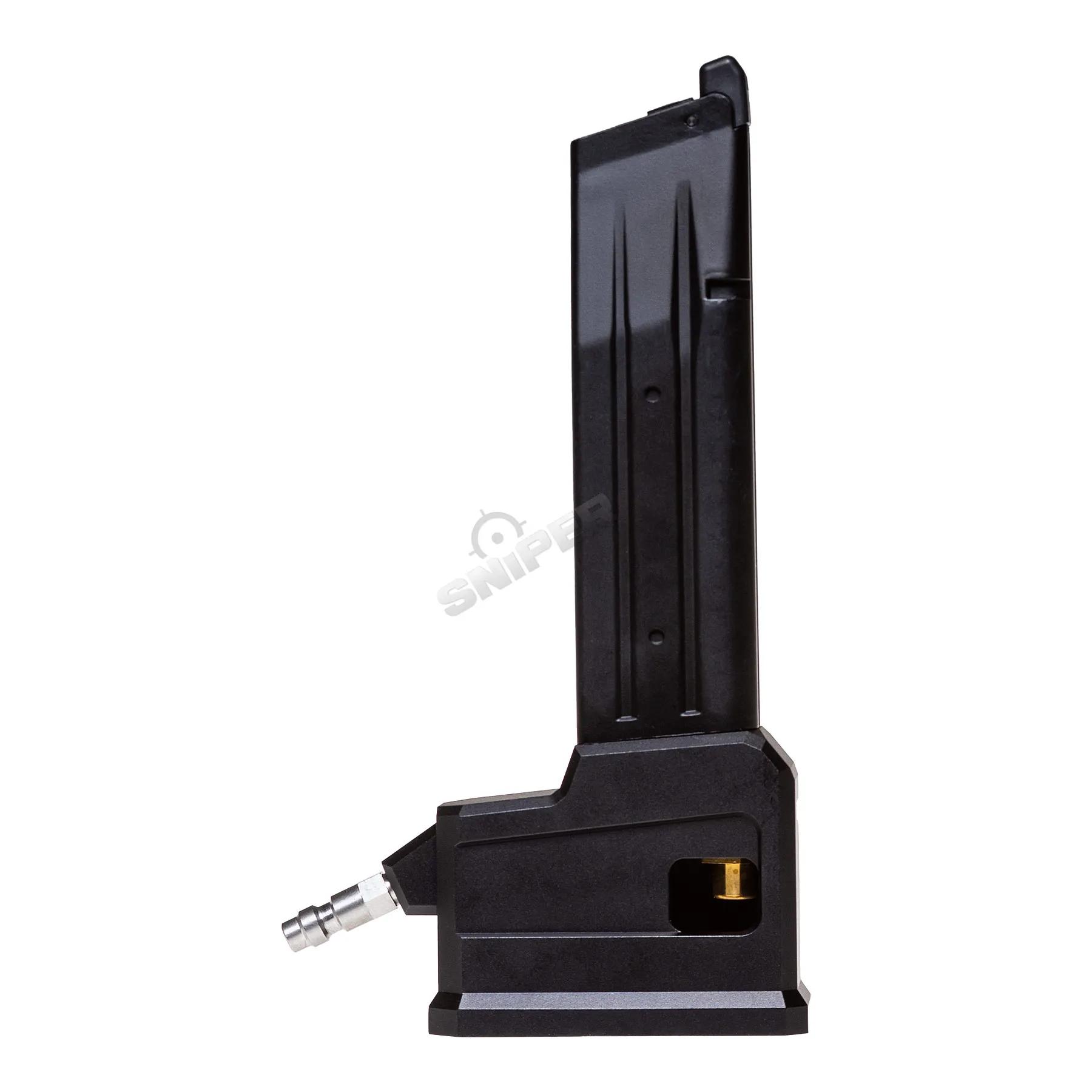 Lancer M4 HPA Adapter für Hi-Capa Pistolen, Black