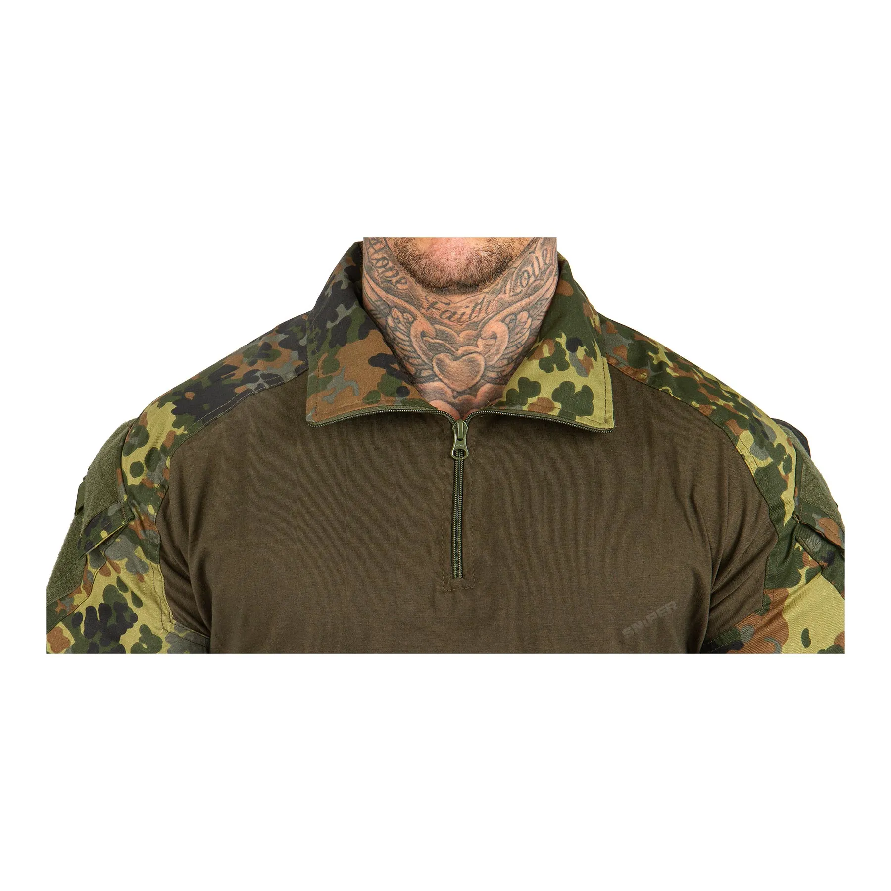 Invader Gear Combat Shirt, Flecktarn 3XL