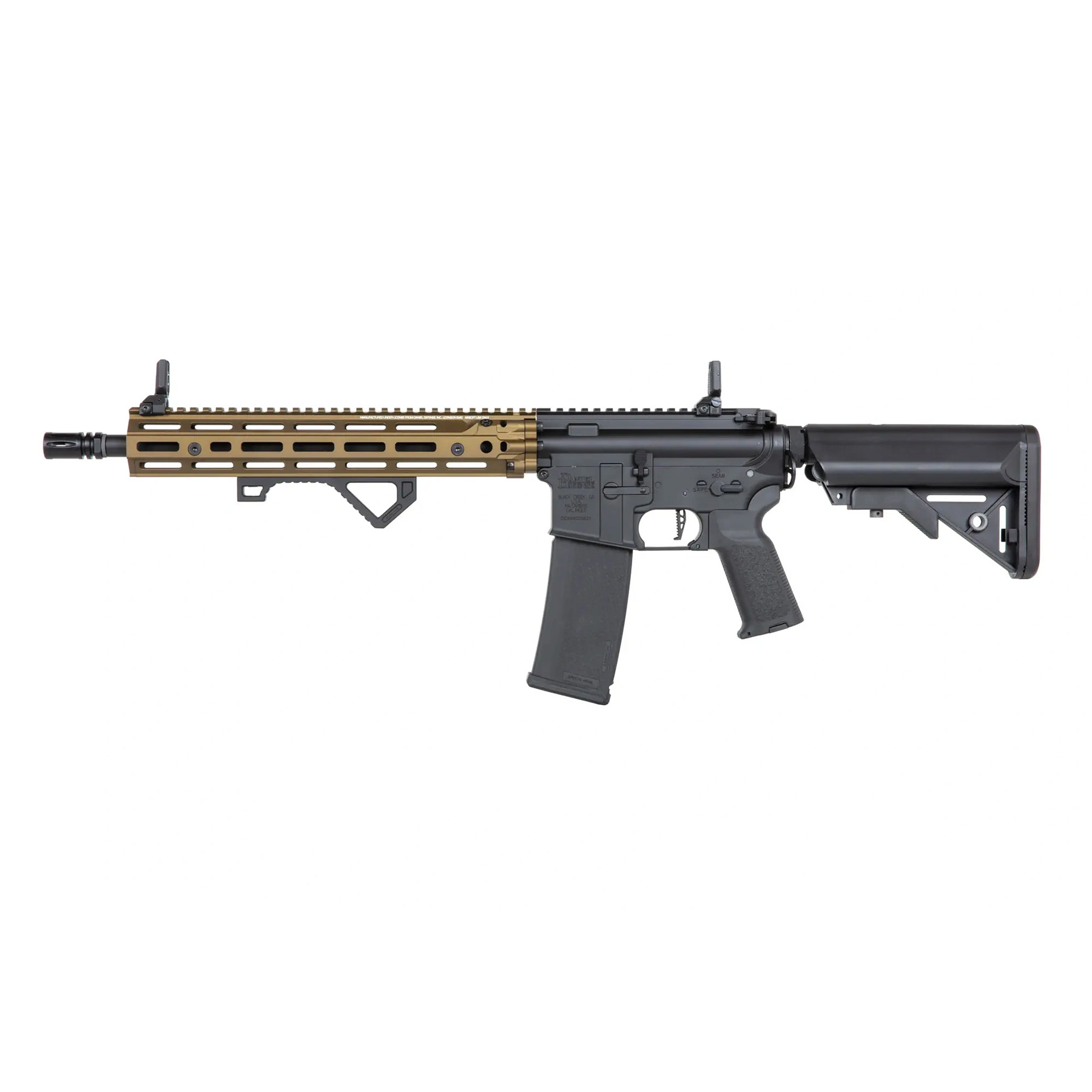 Specna Arms SA-P28 Prime Daniel Defense RIS III 12,5" w/ Aster ETU (S)AEG, Chaos Bronze