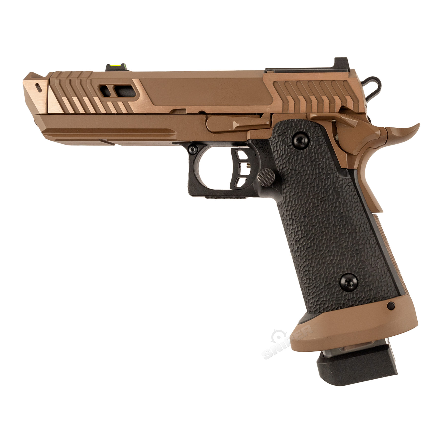 Einsteiger Set #1 - Reapo Sahara Viper Hi-Capa Softair Pistole, Co2 und Gas