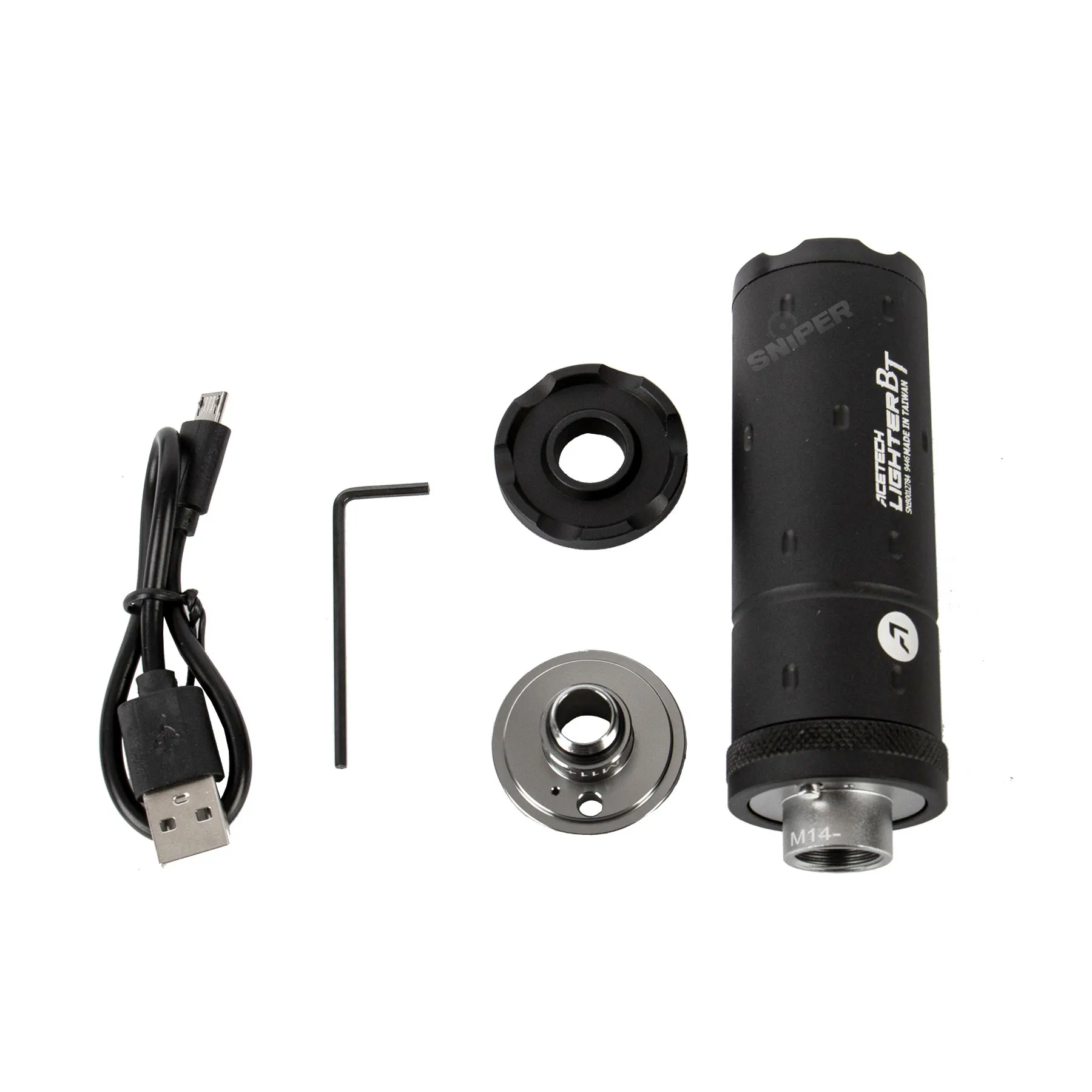 Lighter BT Tracer Unit, Black
