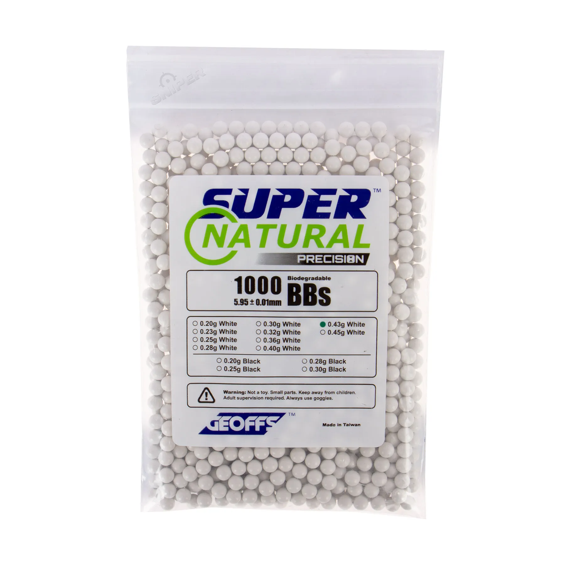 0.43g Bio BB (1000rds)