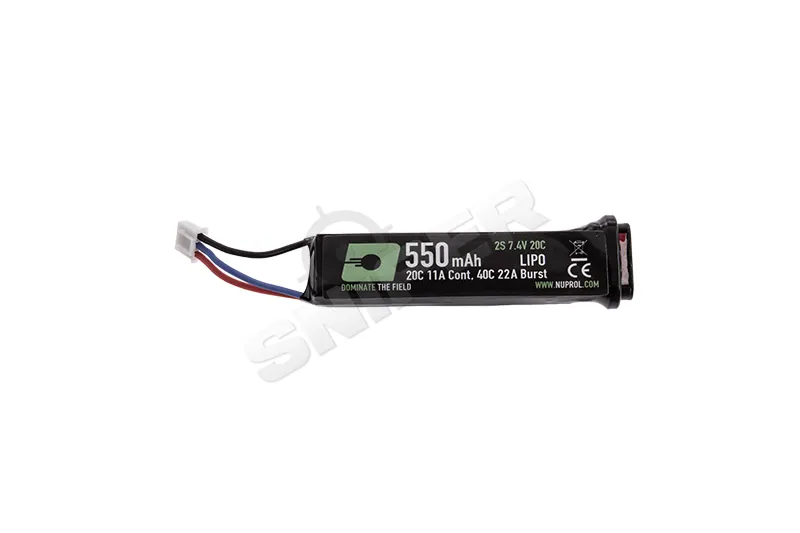7,4 V 550mAh 40C Lipo AEP Akku