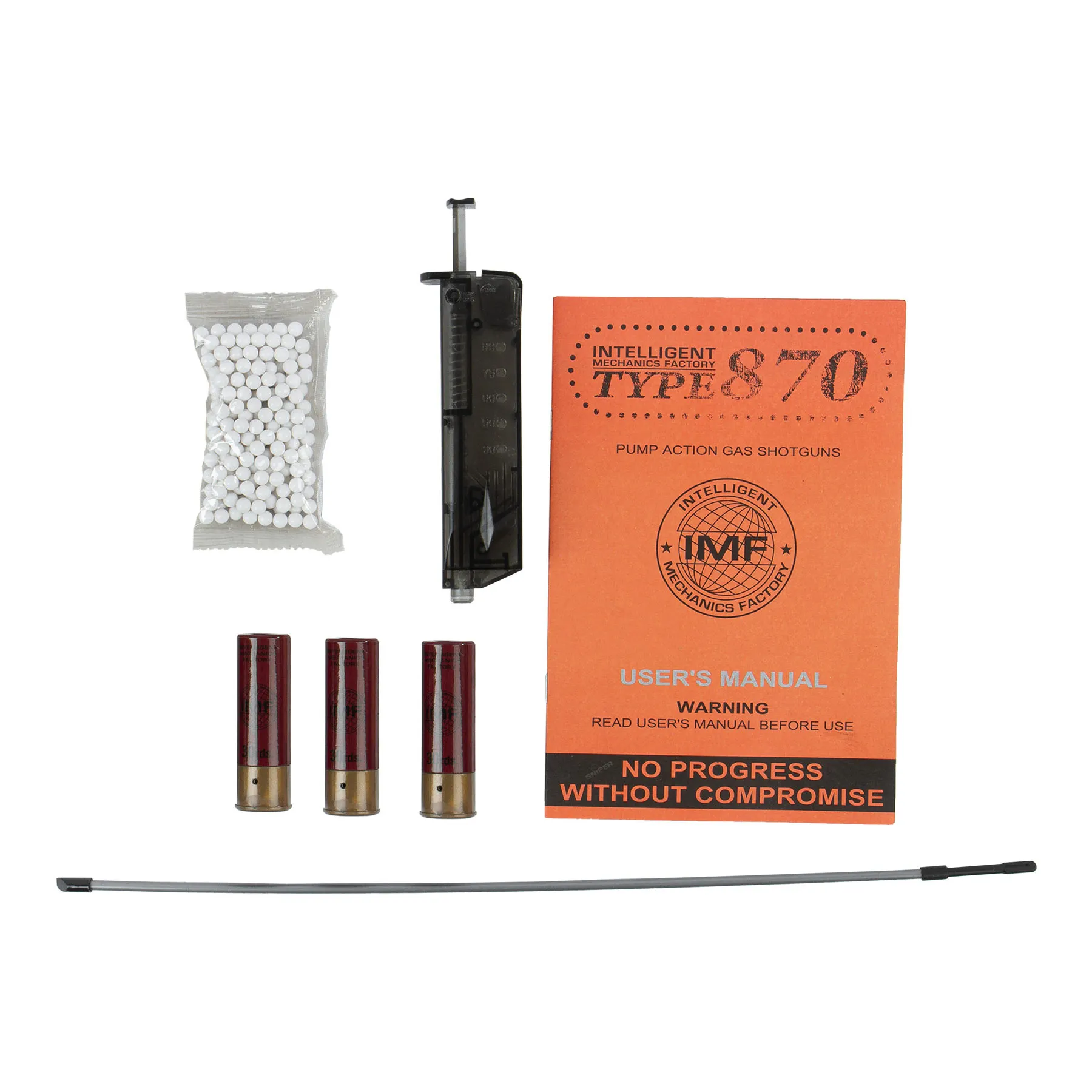 S8881 3-Shot Pumpgun Metal Version, Black