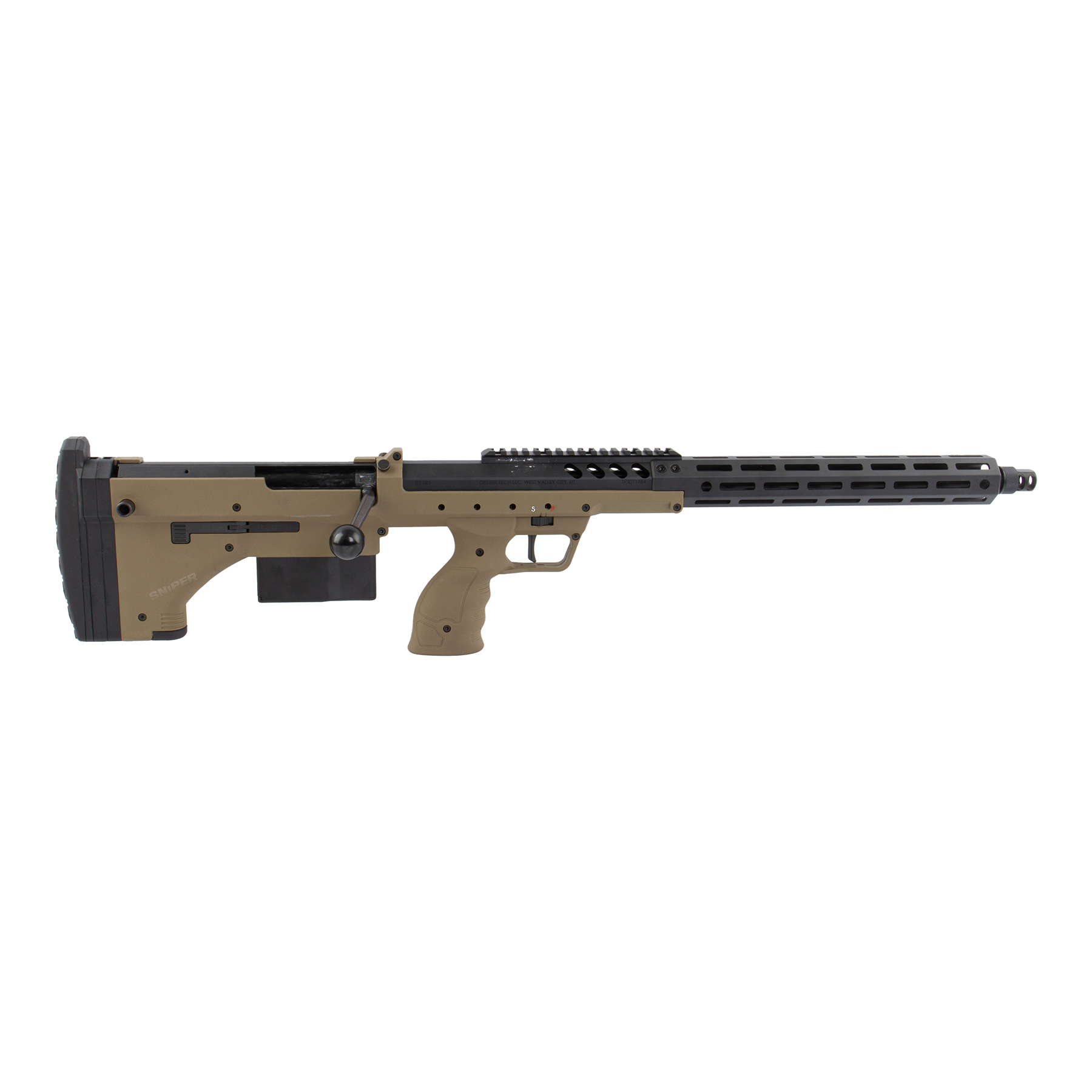 Silverback SRS A2/M2 22" Pull-Bolt Scharfschützengewehr, FDE