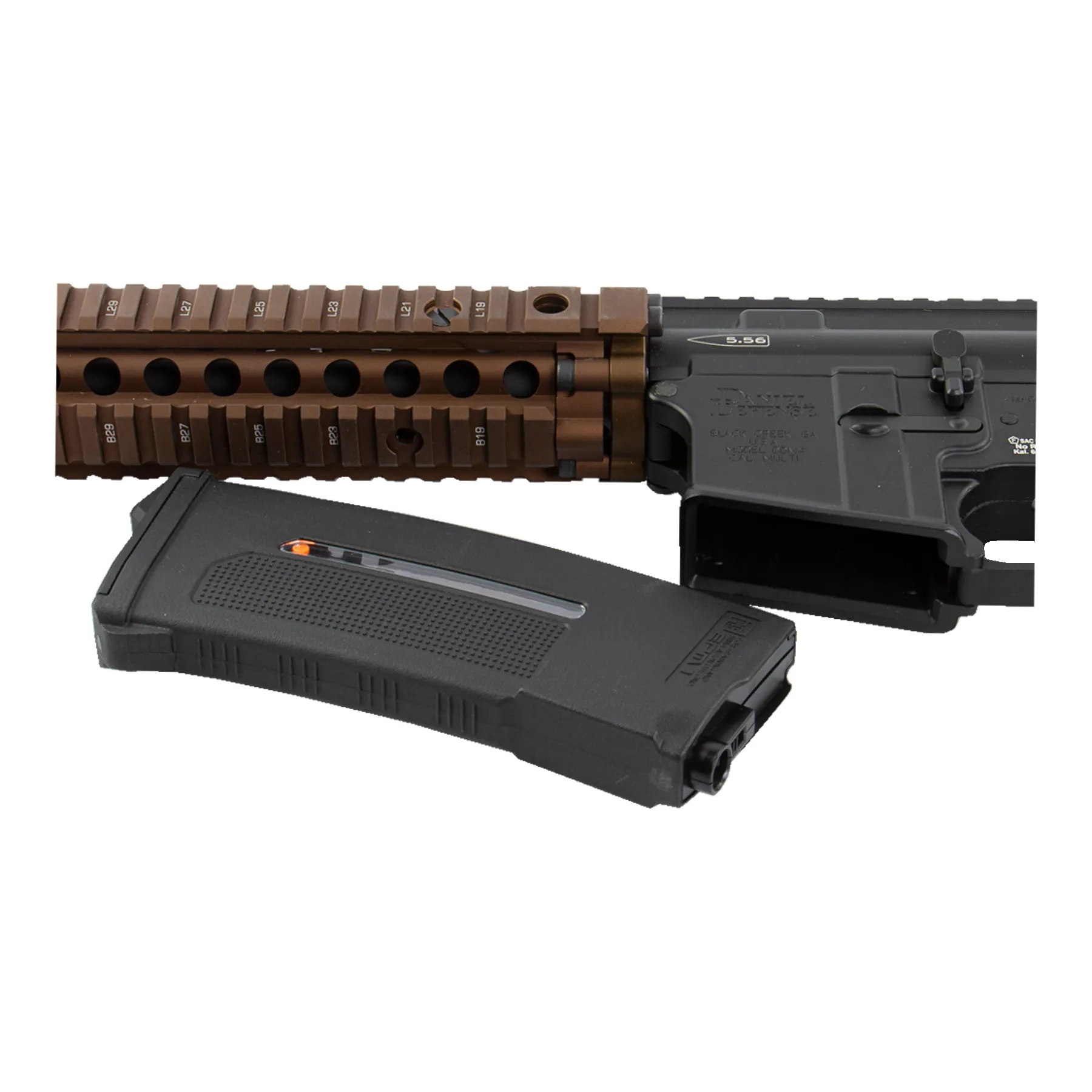 SAC x Wolverine Daniel Defense Block II HPA, Dualtone