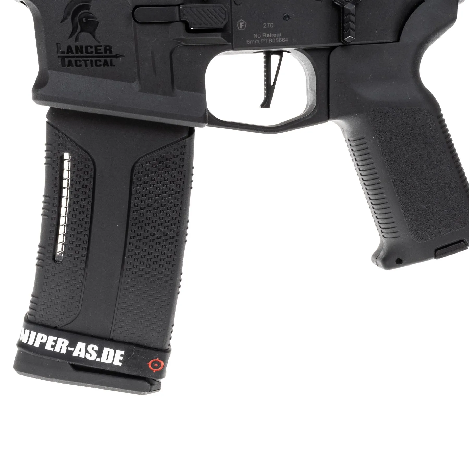 Prep my Airsoft - Lancer LT-44 8" Gen3 w/ Nebula ETU, Black