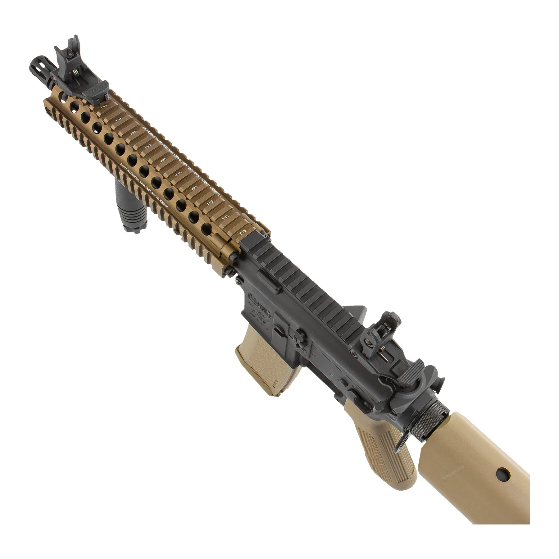 SA-E19 Edge 2.0 Daniel Defense MK18 (S)AEG, Chaos Bronze