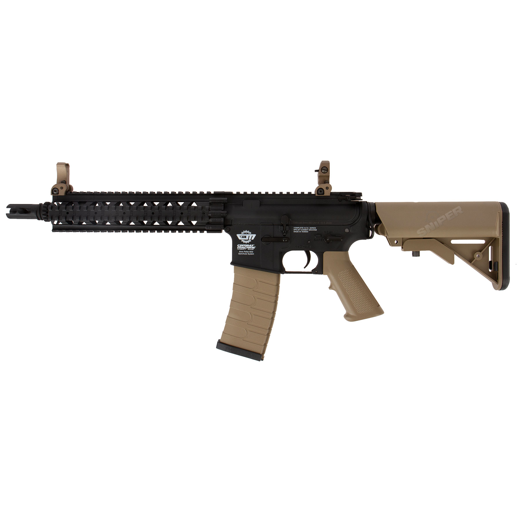 CM18 MOD1 0,5 Joule AEG Softair Gewehr, Black