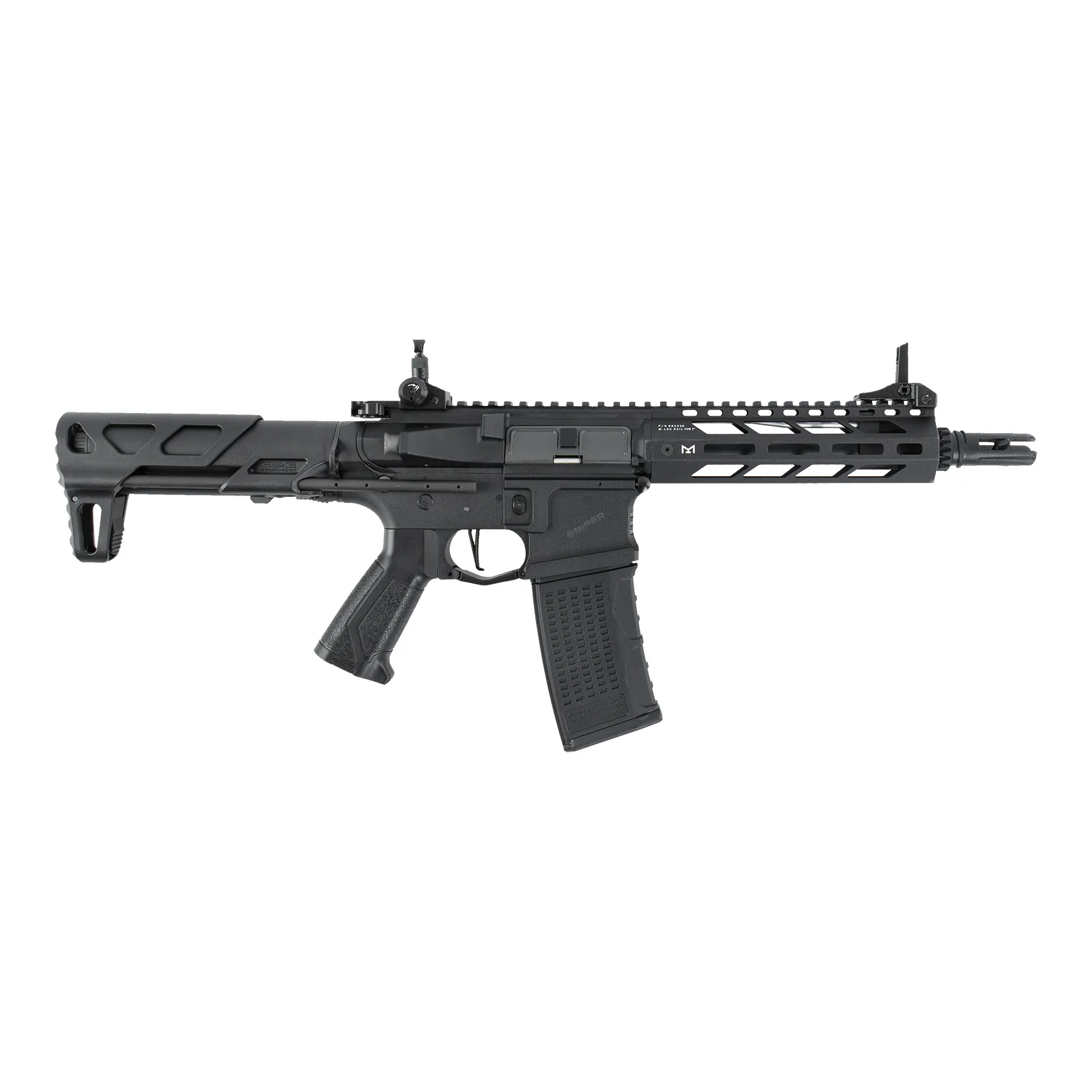 G&G CM16 SRS AEG < 0,5 Joule, Black G&G CM16 SRS AEG < 0,5 Joule, Black