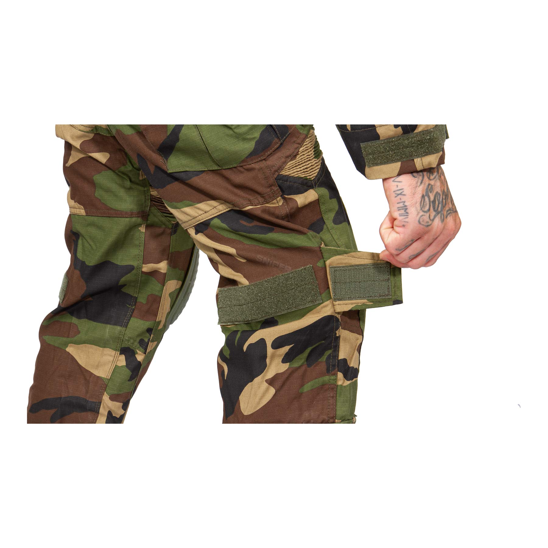 Delta Tactics Combat Uniform Set, Woodland