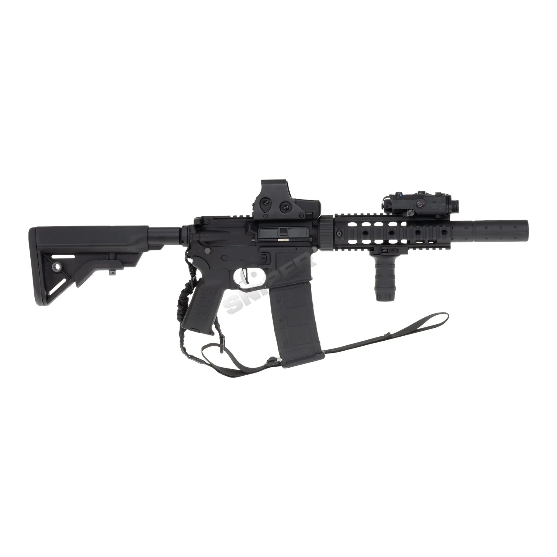 Prep my Airsoft - Lancer M4 SD w/ Nebula ETU (S)AEG, Black