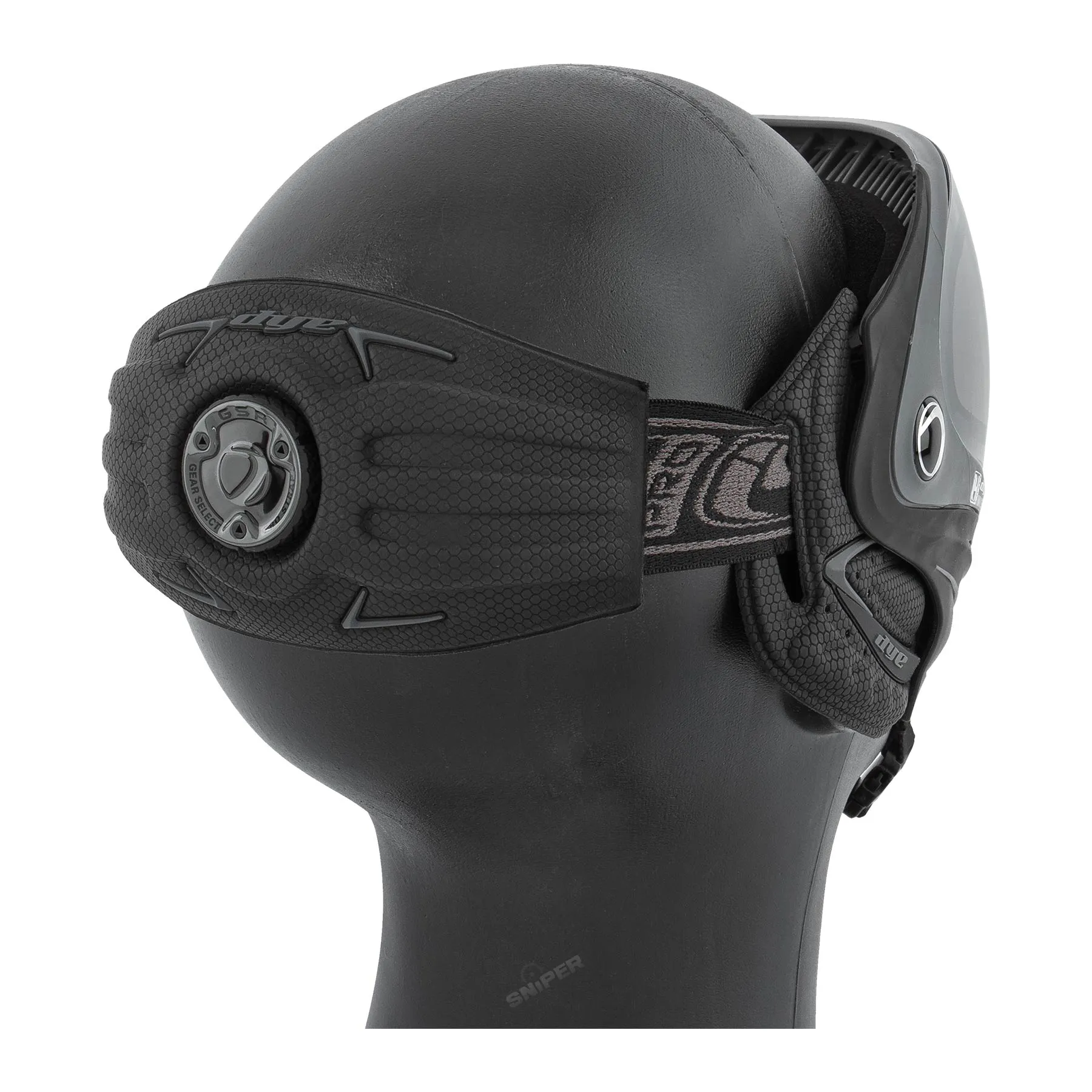 DYE I4 PRO Thermal Mask Shadow, black grey DYE I4 PRO Thermal Mask Shadow, black grey