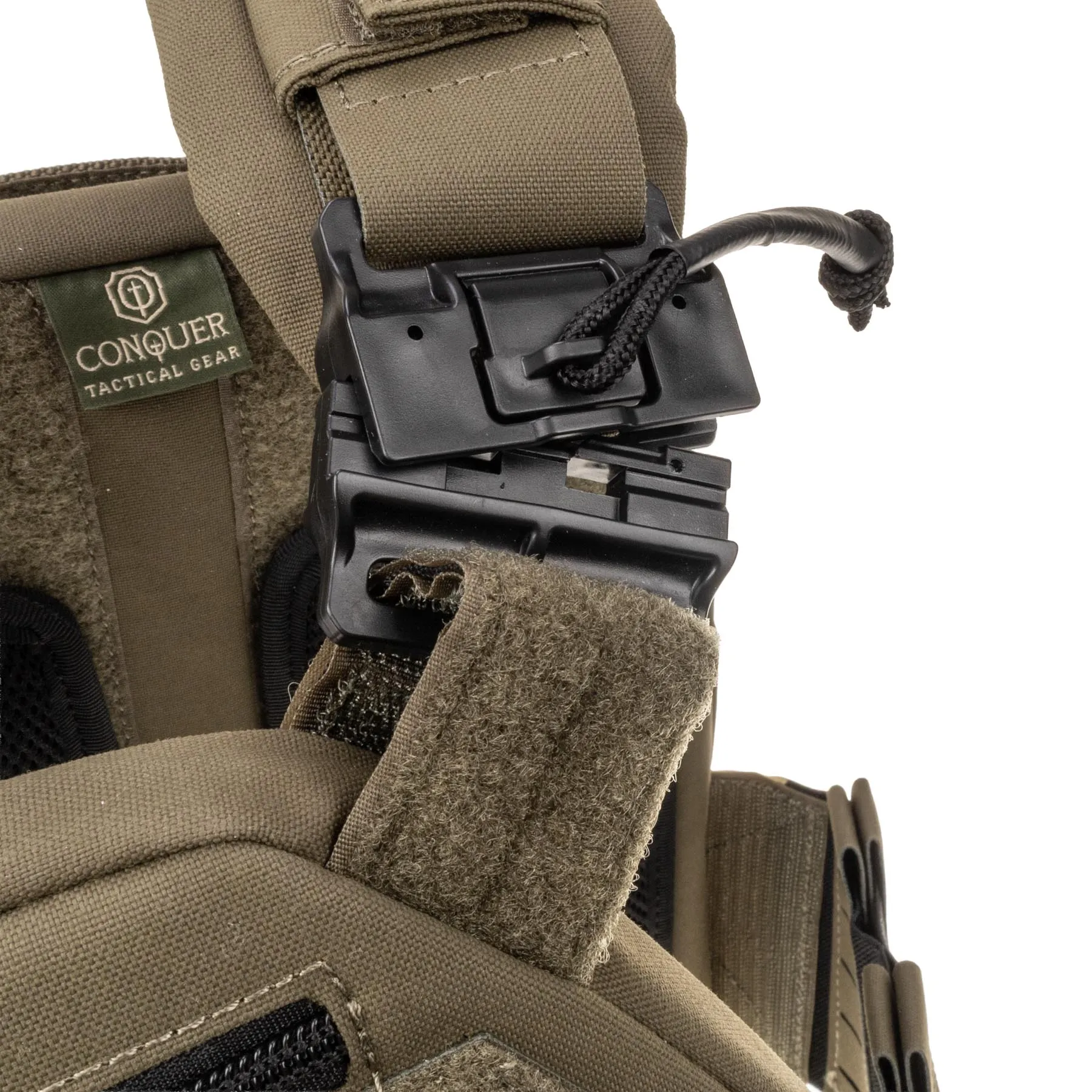 Conquer MQR Vest Plattenträger, Ranger Green