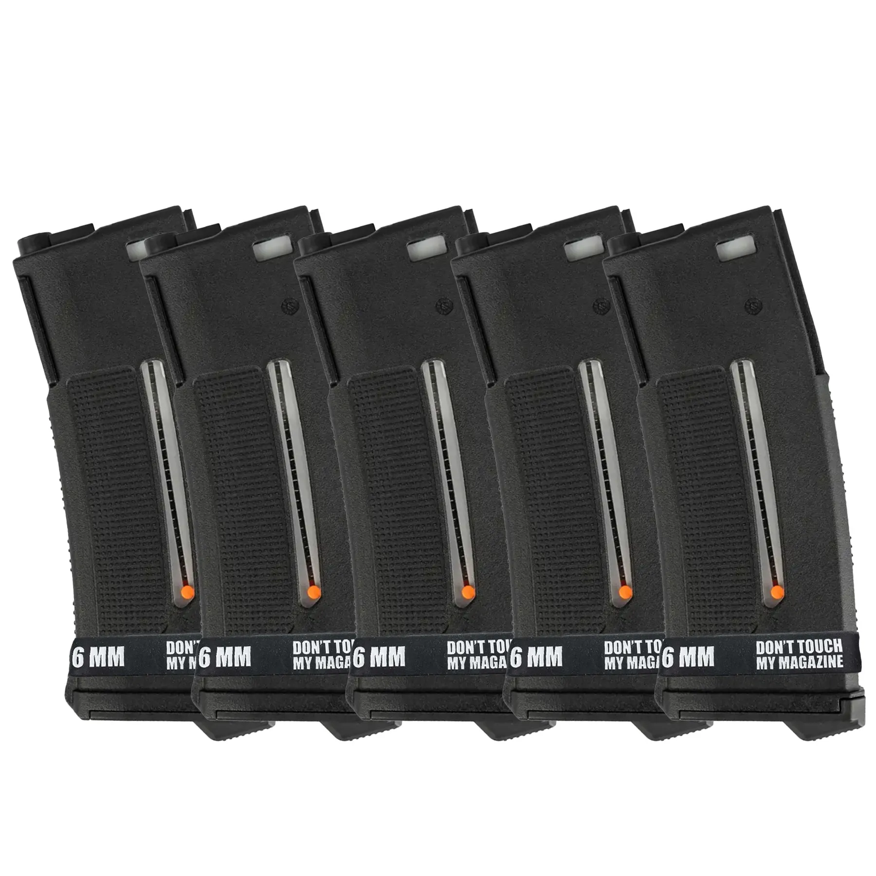 PTS EPM1-RX Enhanced Magazin für M4 250rds, Black, 5er-Set
