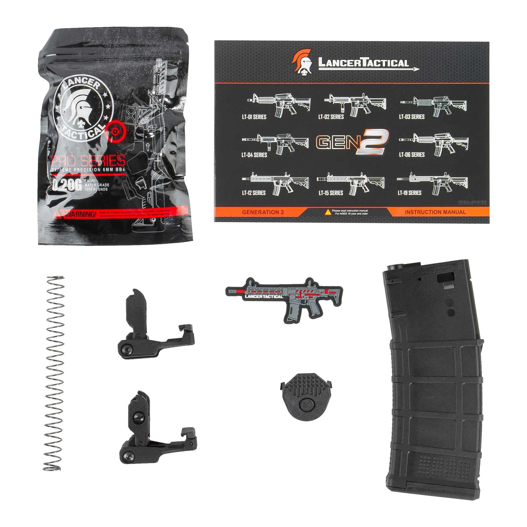 Blackbird Hybrid 11" Leviathan (S)AEG, Black