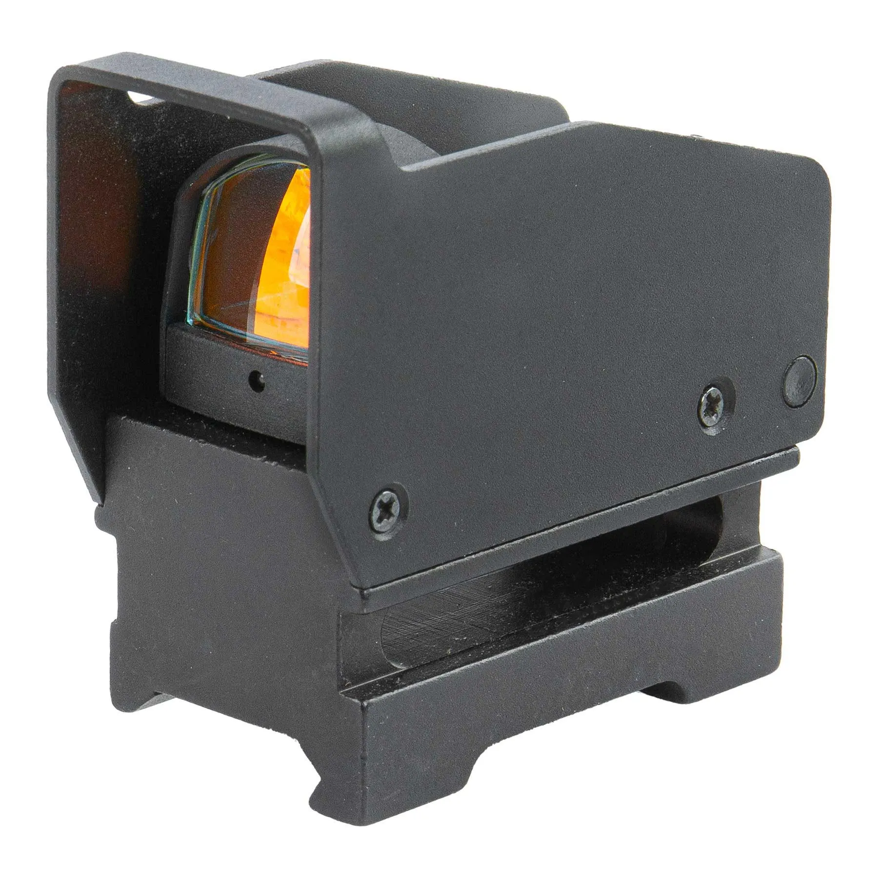 Reflex Red Dot Visier w/ QD Riser Mount, Black