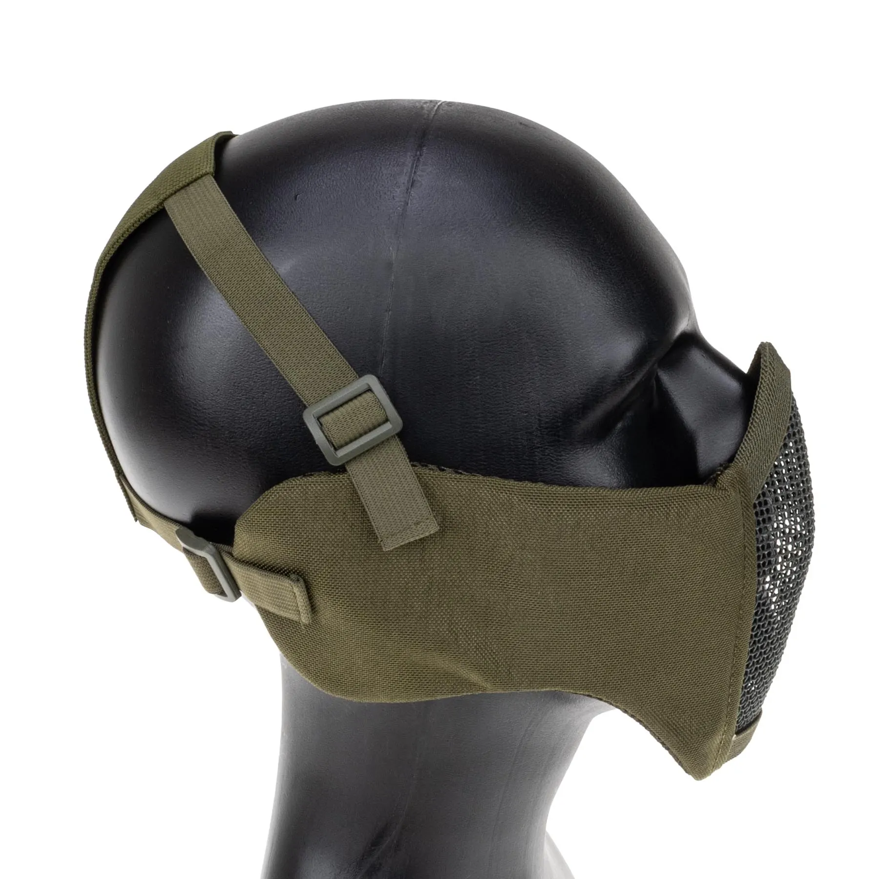 Reapo Mesh Face Mask w/ Soft Ear Protection, OD