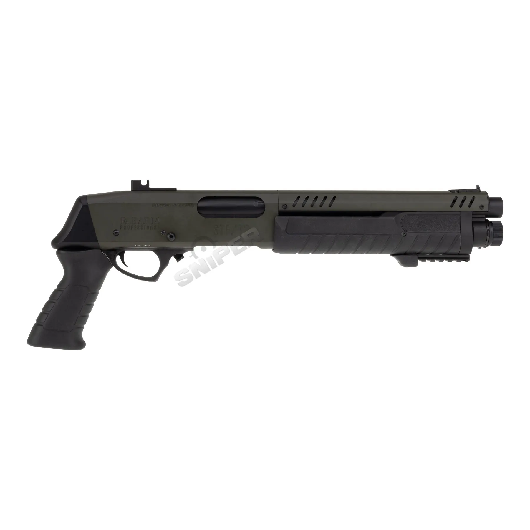 Fabarm STF12 Short Initial 11" Gas Pumpgun, OD