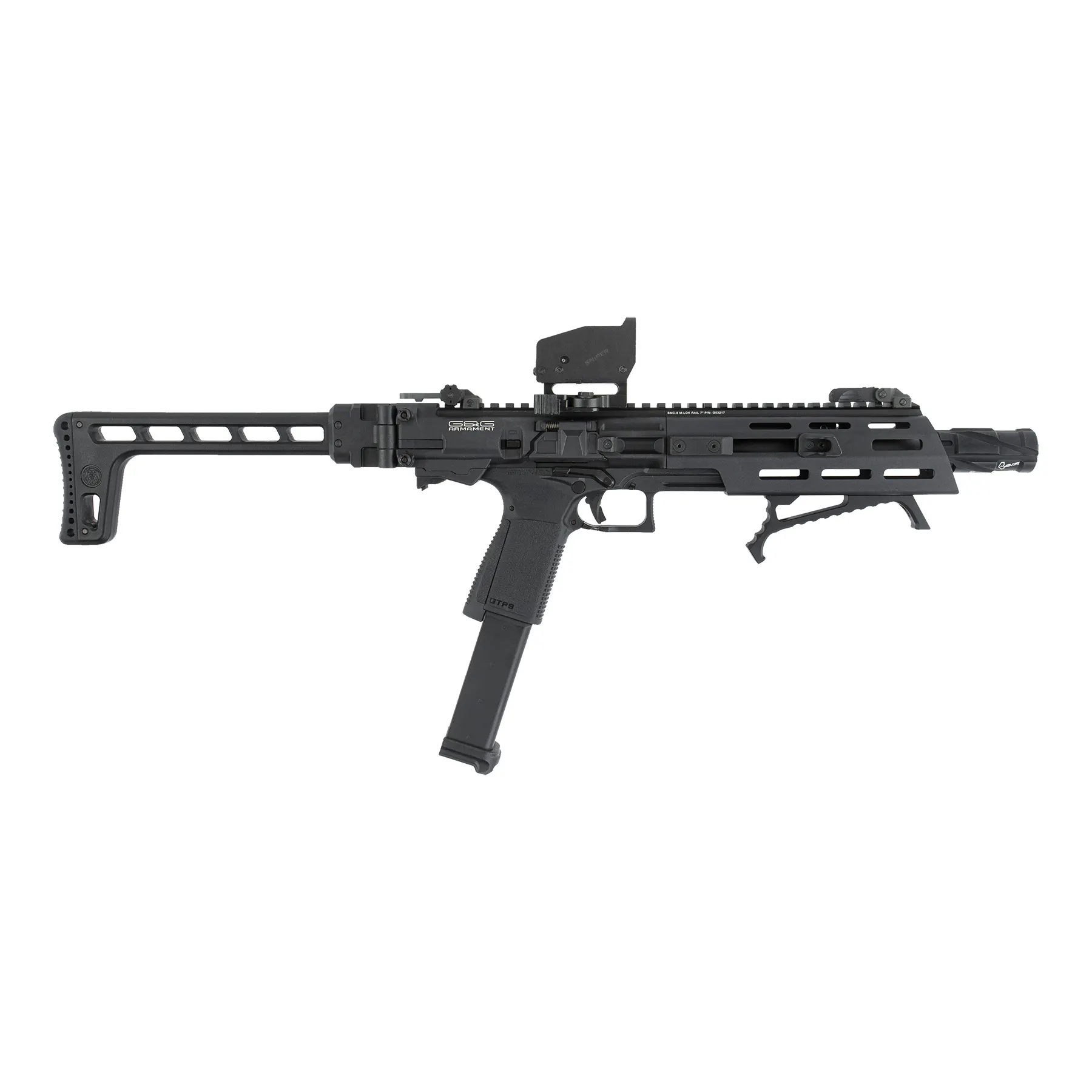 Prep my Airsoft - G&G SMC 9 Full Metal GBB Softair Pistole
