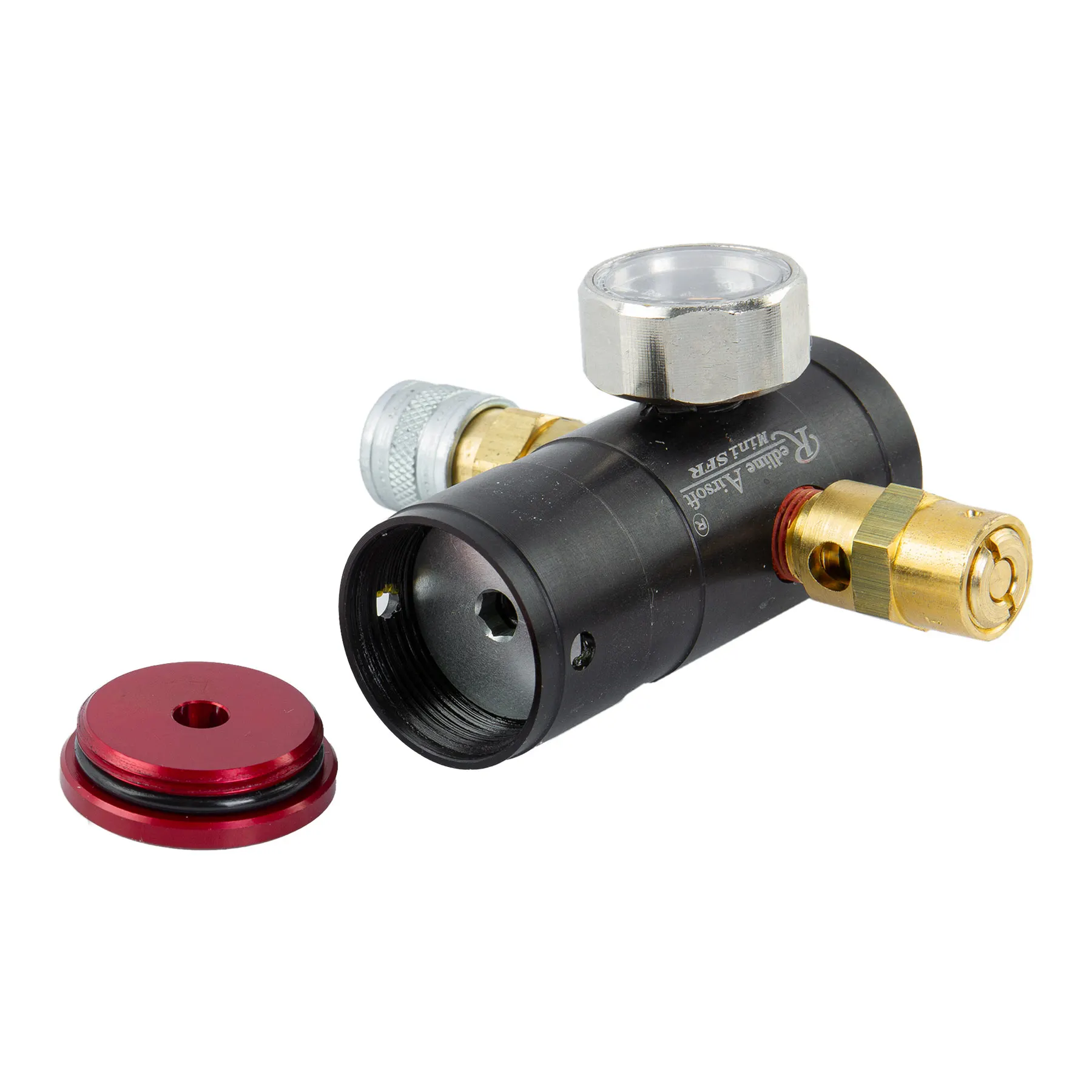 Redline Mini SFR HPA Regulator w/ Hose Redline Mini SFR HPA Regulator w/ Hose